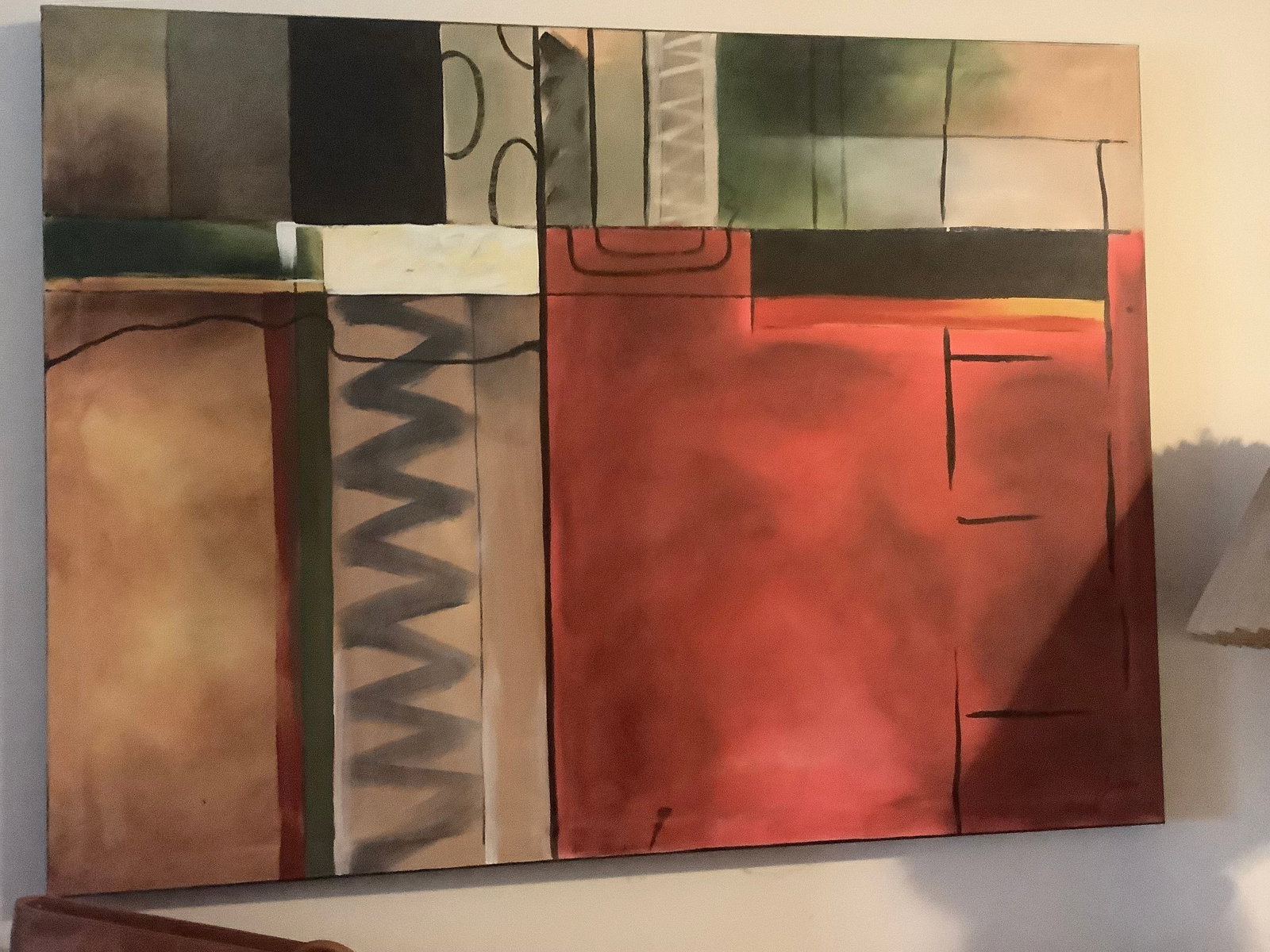 Signed canvas wall decor(36inx48in) (1 of 1)