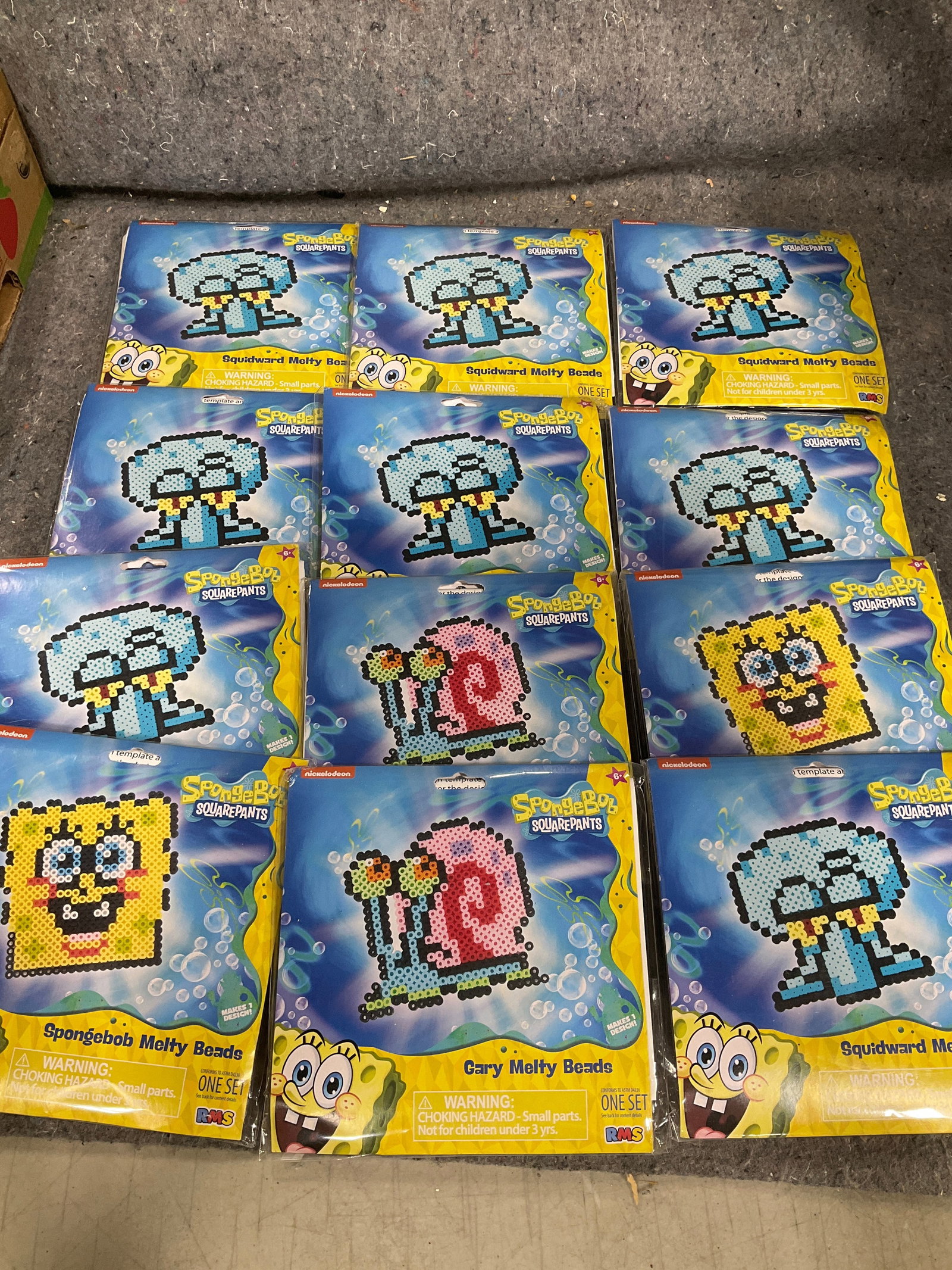 Spongebob Squarepants melty bead kits*new* (1 of 1)