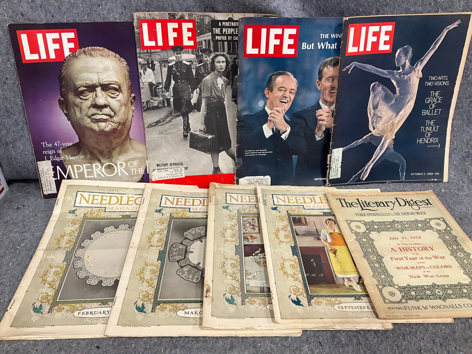 Vintage Life magazines, Needlecraft magazines, and more: Vintage Life magazines, Needlecraft magazines, and more