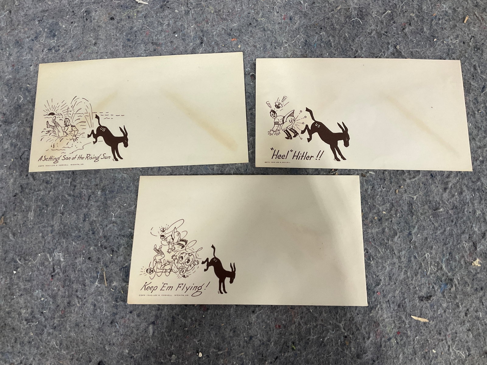 1943 Hitler envelopes (1 of 1)