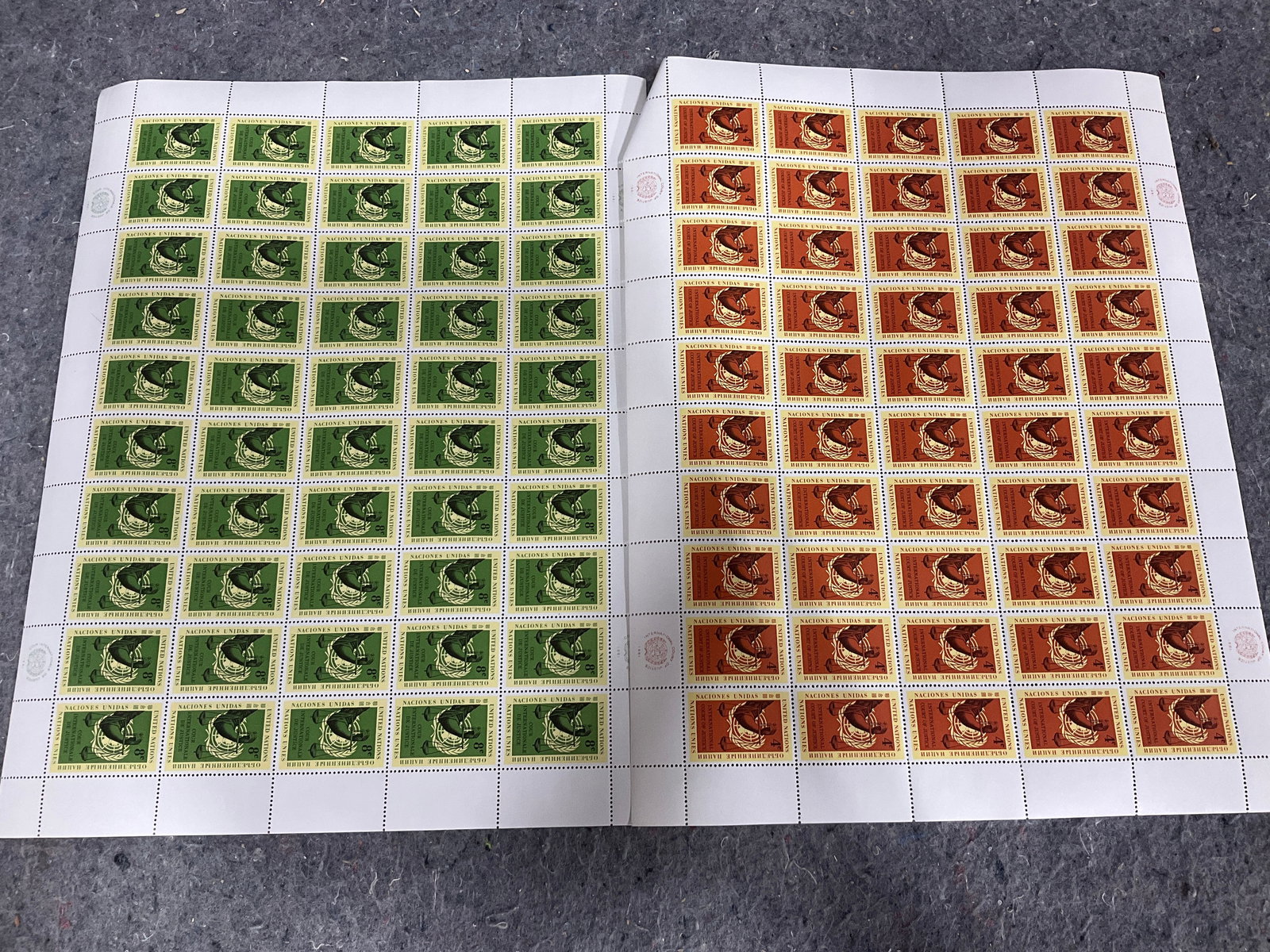 1981 stamp sheets (1 of 1)