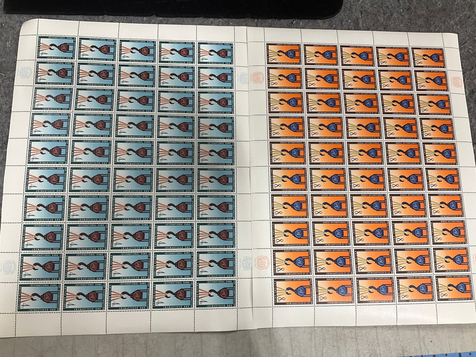 1960 stamp sheets (1 of 1)