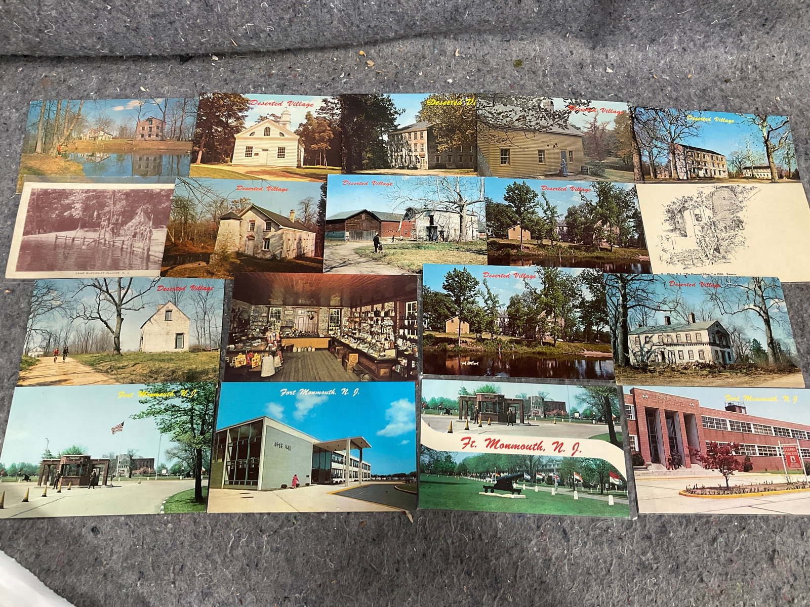 Port Monmouth and Allaire postcards: Port Monmouth and Allaire postcards