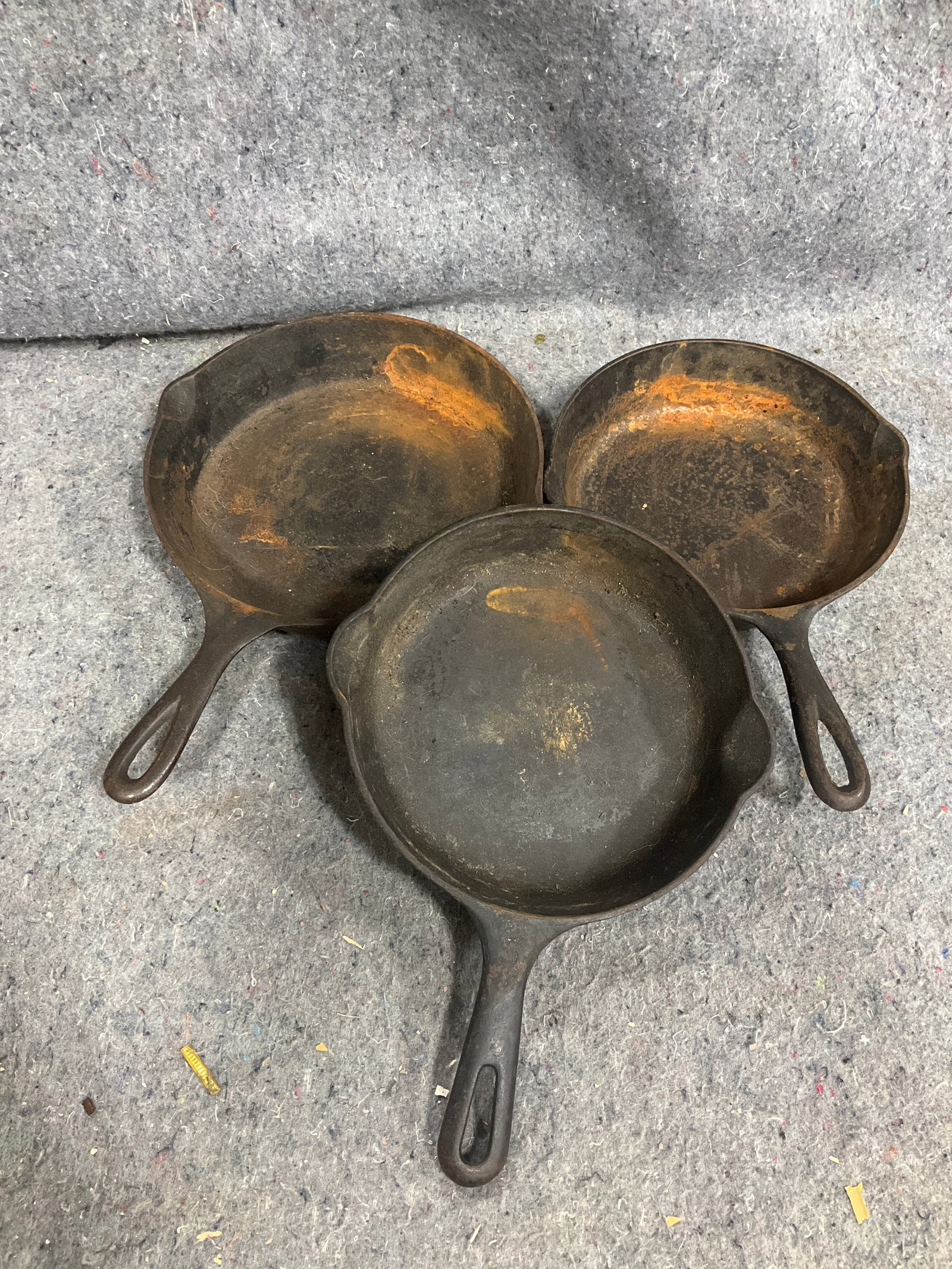 Griswold and other cast iron pans: Griswold and other cast iron pans