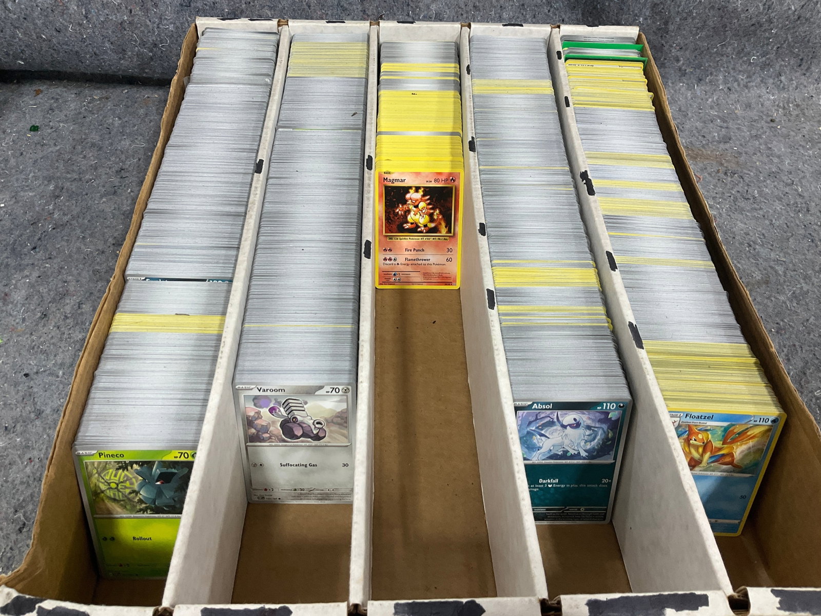 Large lot of Pokemon cards (1 of 1)
