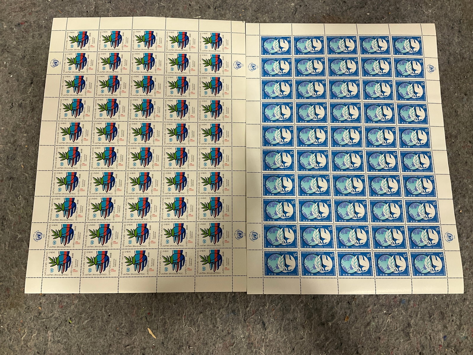 1979 stamp sheets (1 of 1)