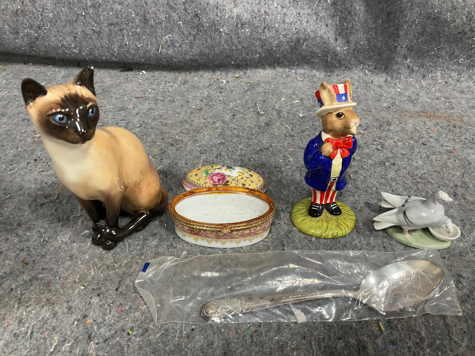 Ceramic Figures, Trinket Box, and more (Tallest - 5in) (1 of 1)