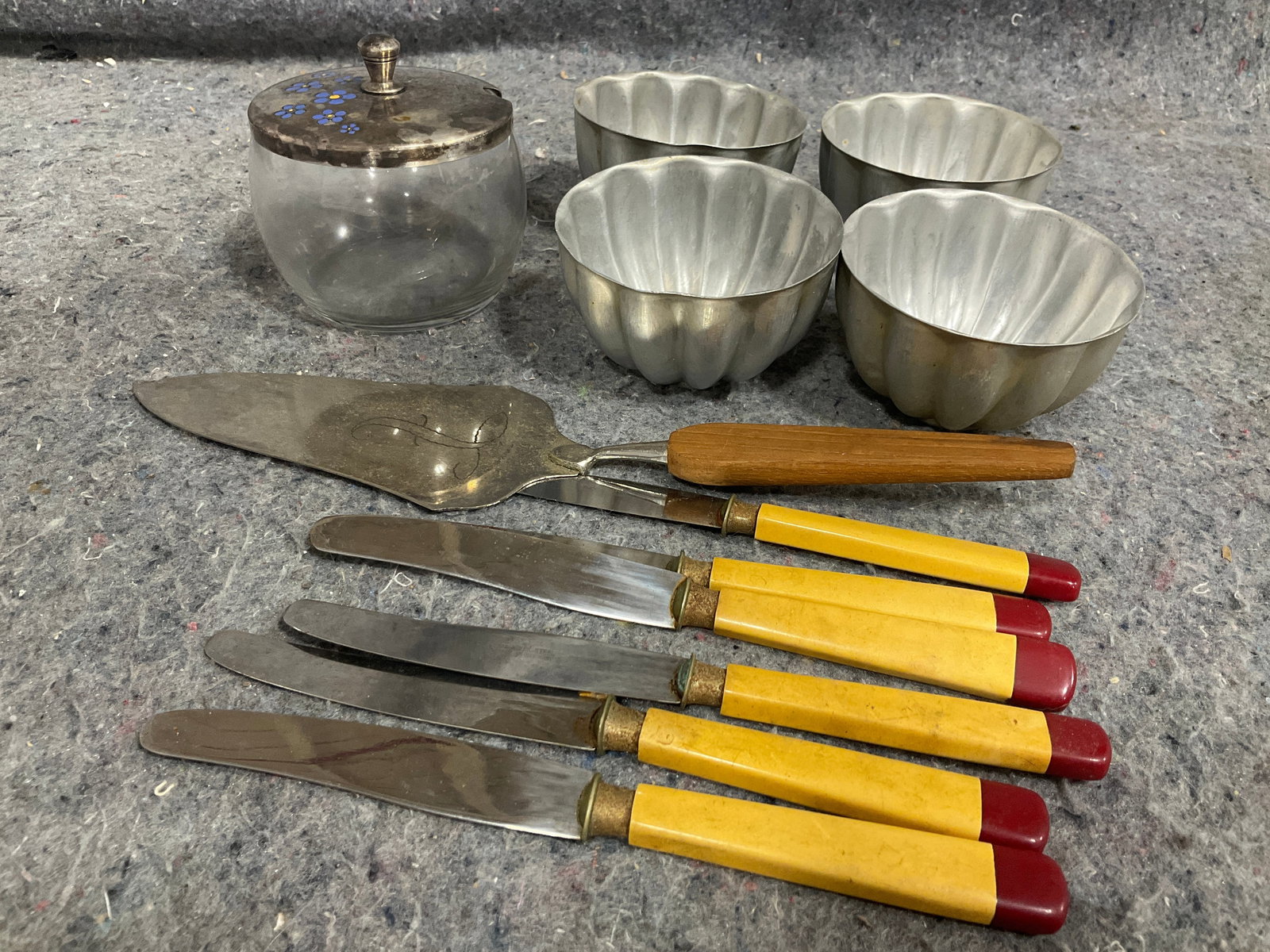 Vintage Utencils, Jar with Silver Top, and more (1 of 1)