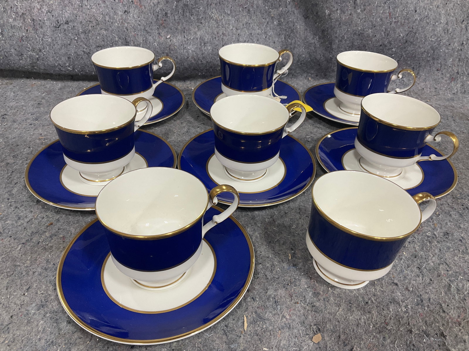 Mikasa Cobalt Blue Bone China Set (Tallest - 3in) (1 of 1)