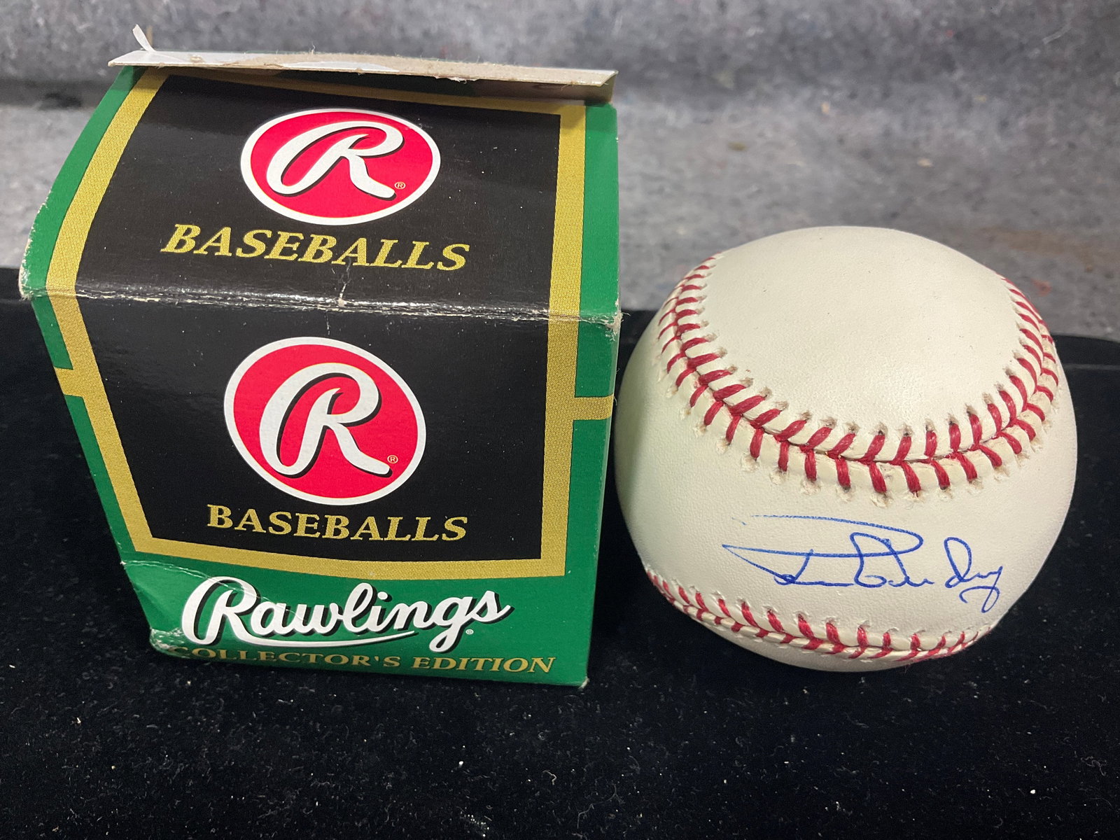 Signed Rawlings Baseball - Ron Guidry (1 of 1)