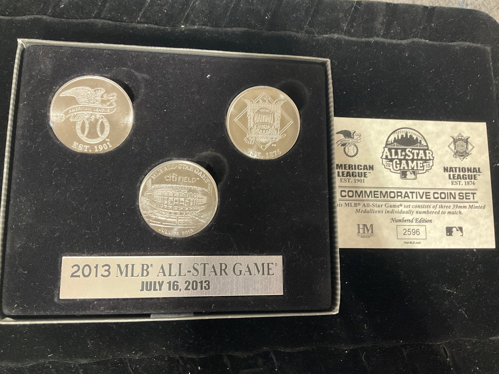2013 MLB All-Atar Game Commemorative Coin Set (1 of 1)