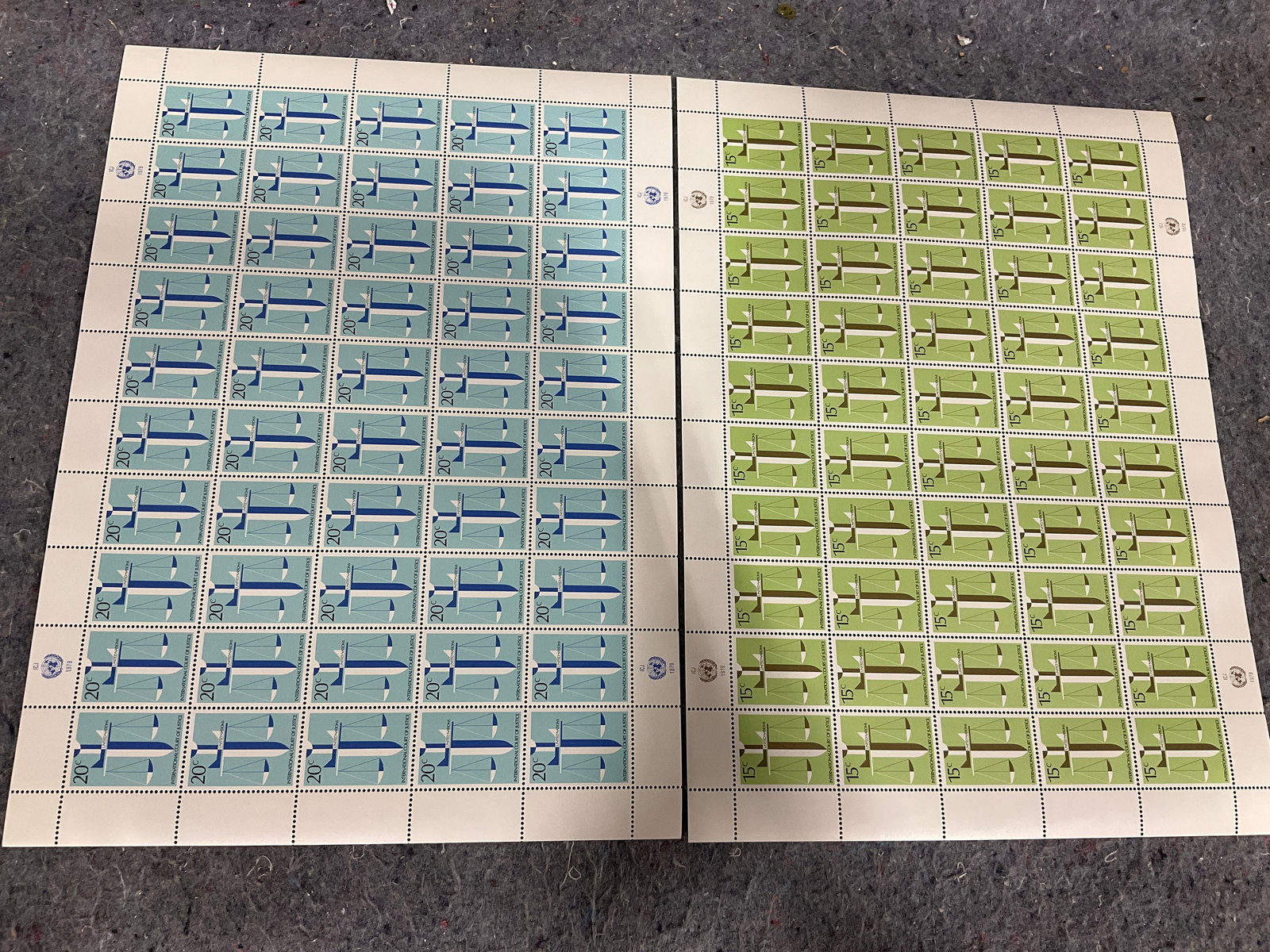 1979 Stamp Sheets: 1979 Stamp Sheets