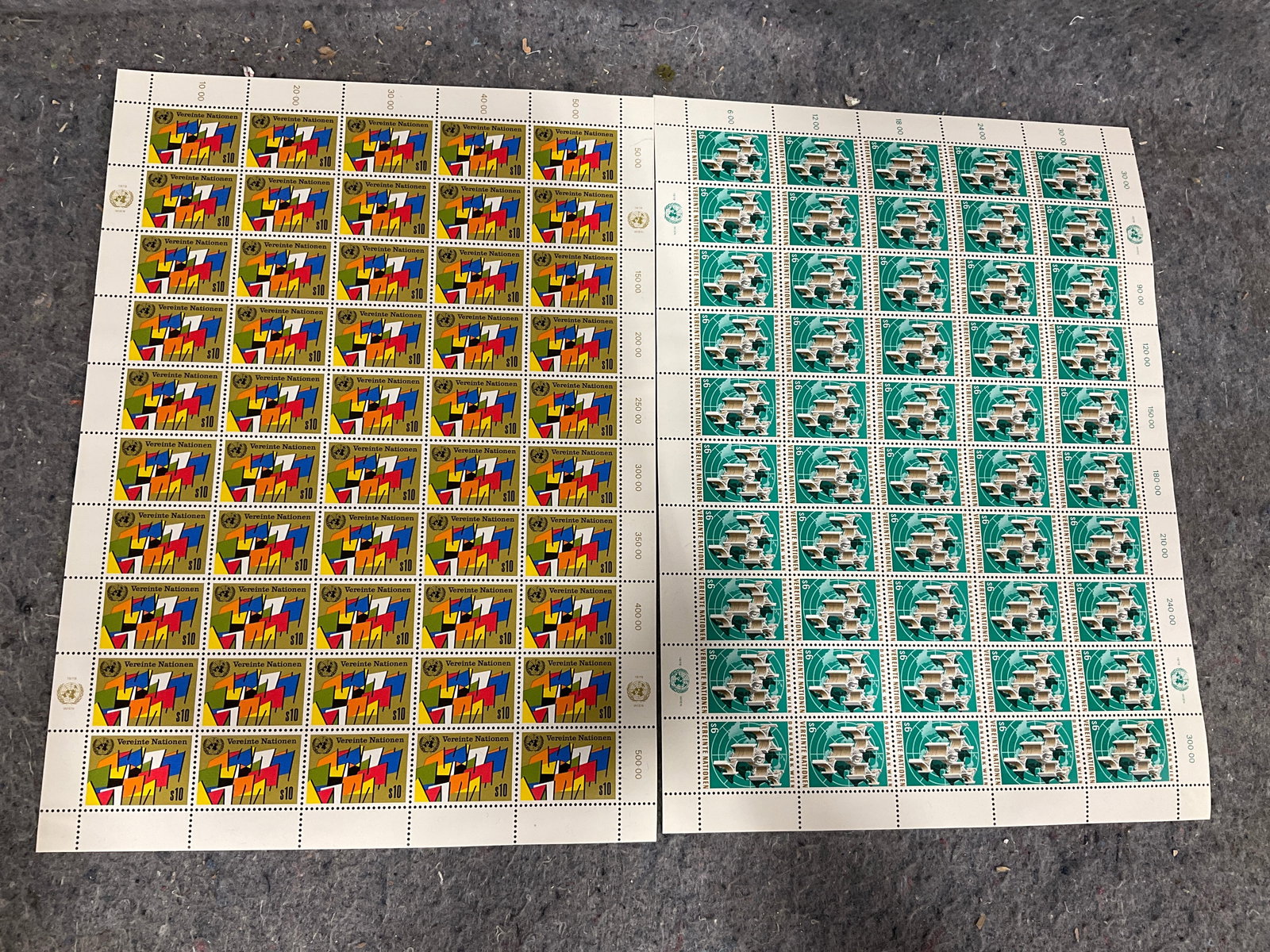 1979 Stamp Sheets: 1979 Stamp Sheets