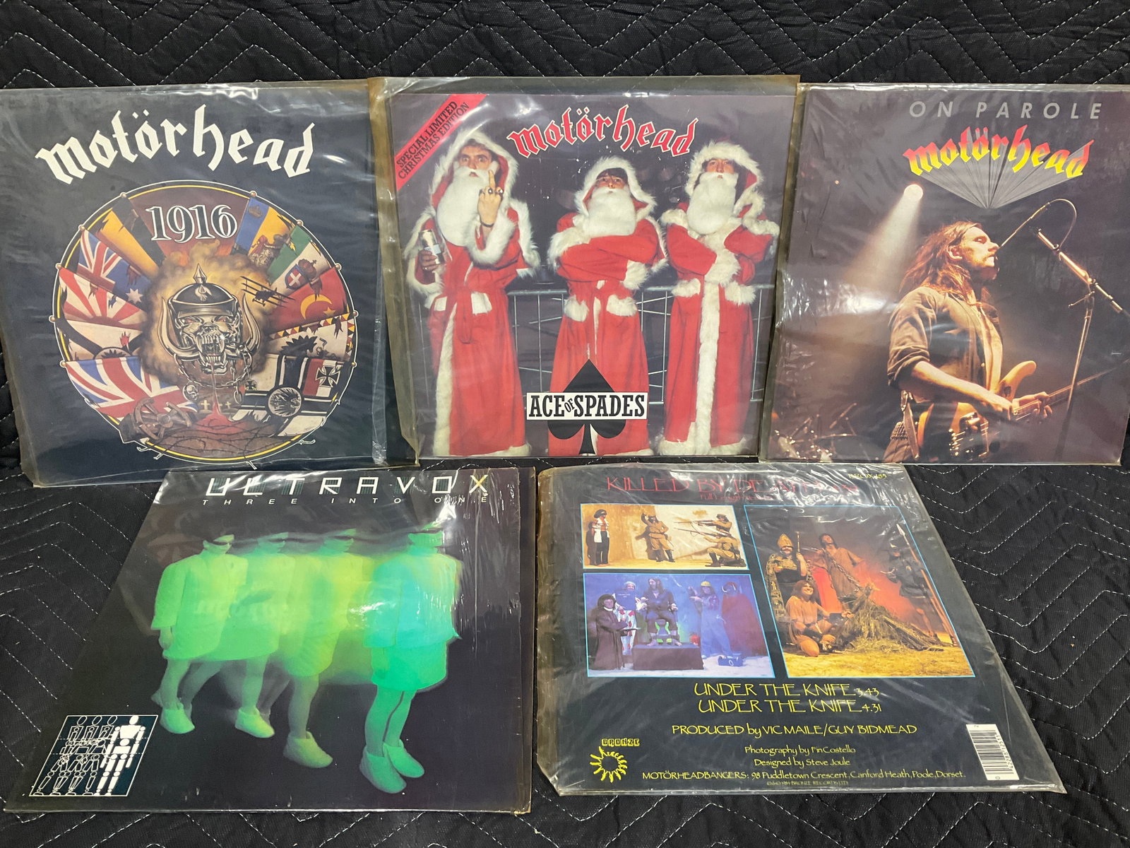 Vintage rock records(mostly Motorhead): Vintage rock records(mostly Motorhead)