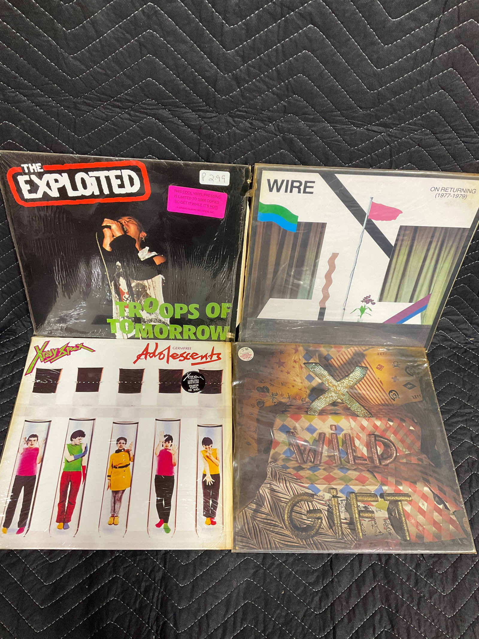 Vintage rock records(The Exploited, Adolescents, and more): Vintage rock records(The Exploited, Adolescents, and more)