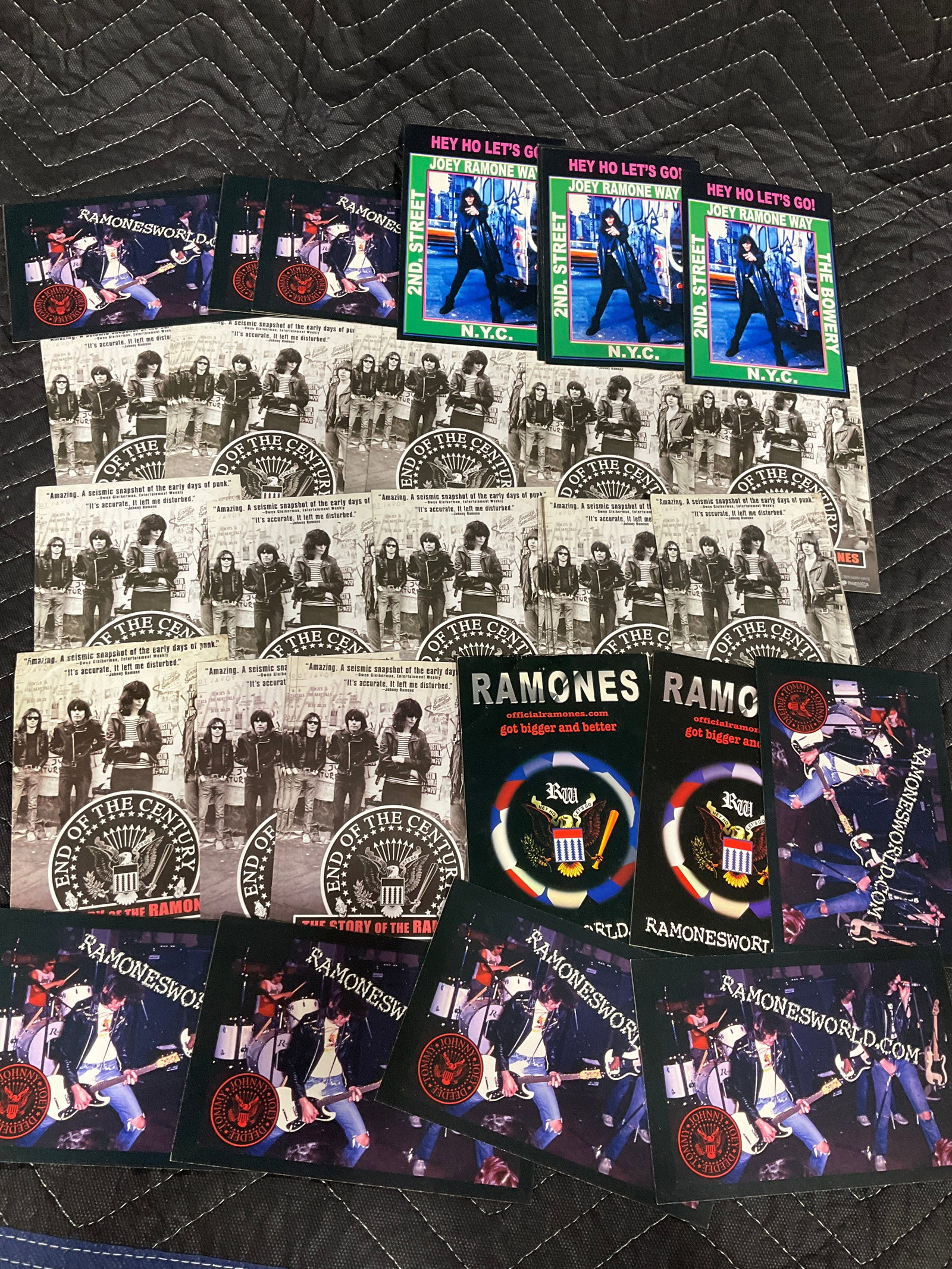 Ramones promotional postcards and more (1 of 1)