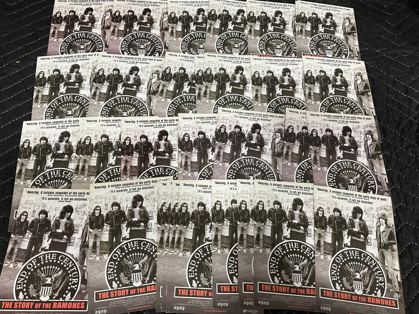 Ramones End of the Century promotional flyers (1 of 1)