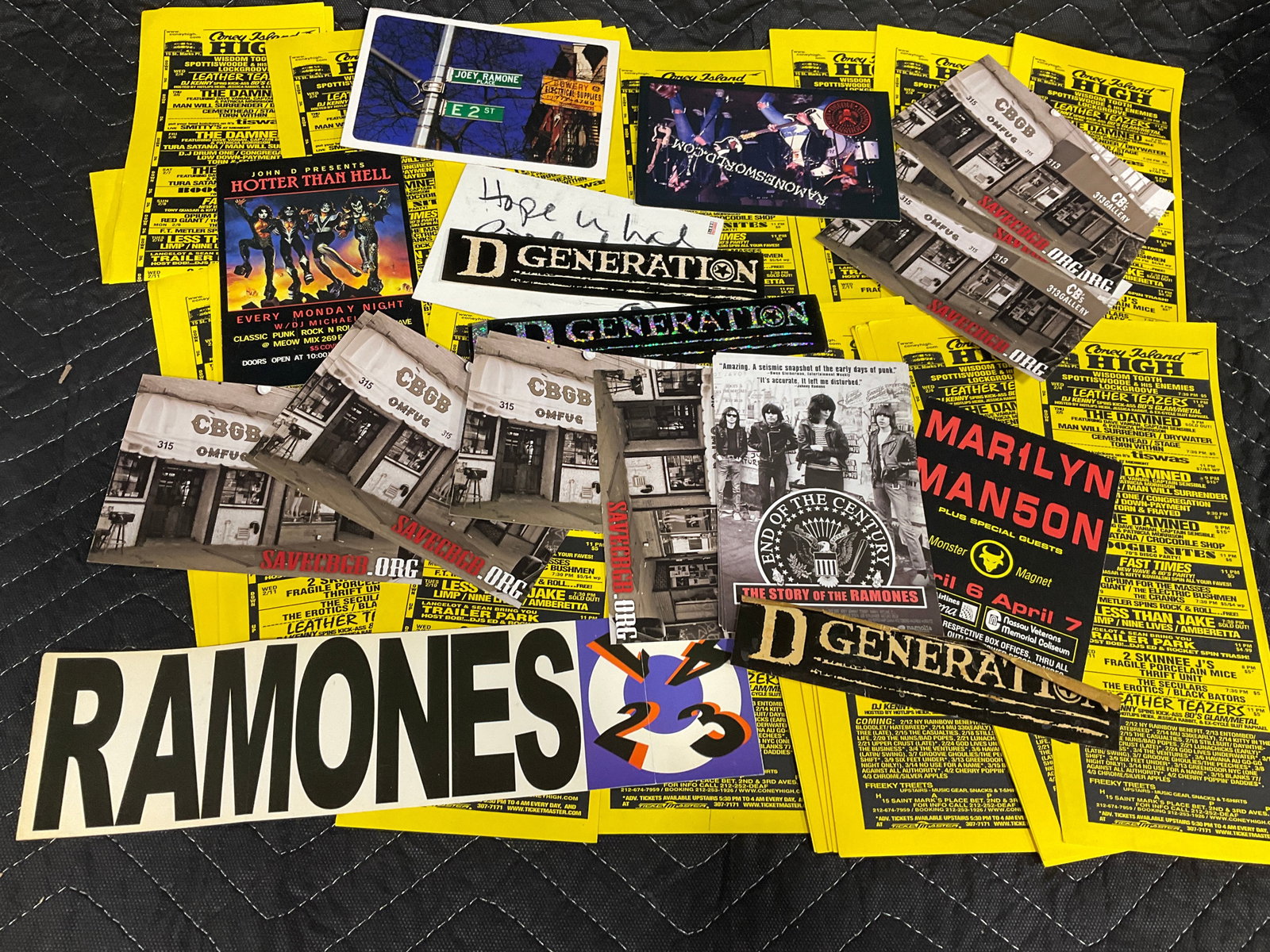 Vintage rock ephemera (1 of 1)
