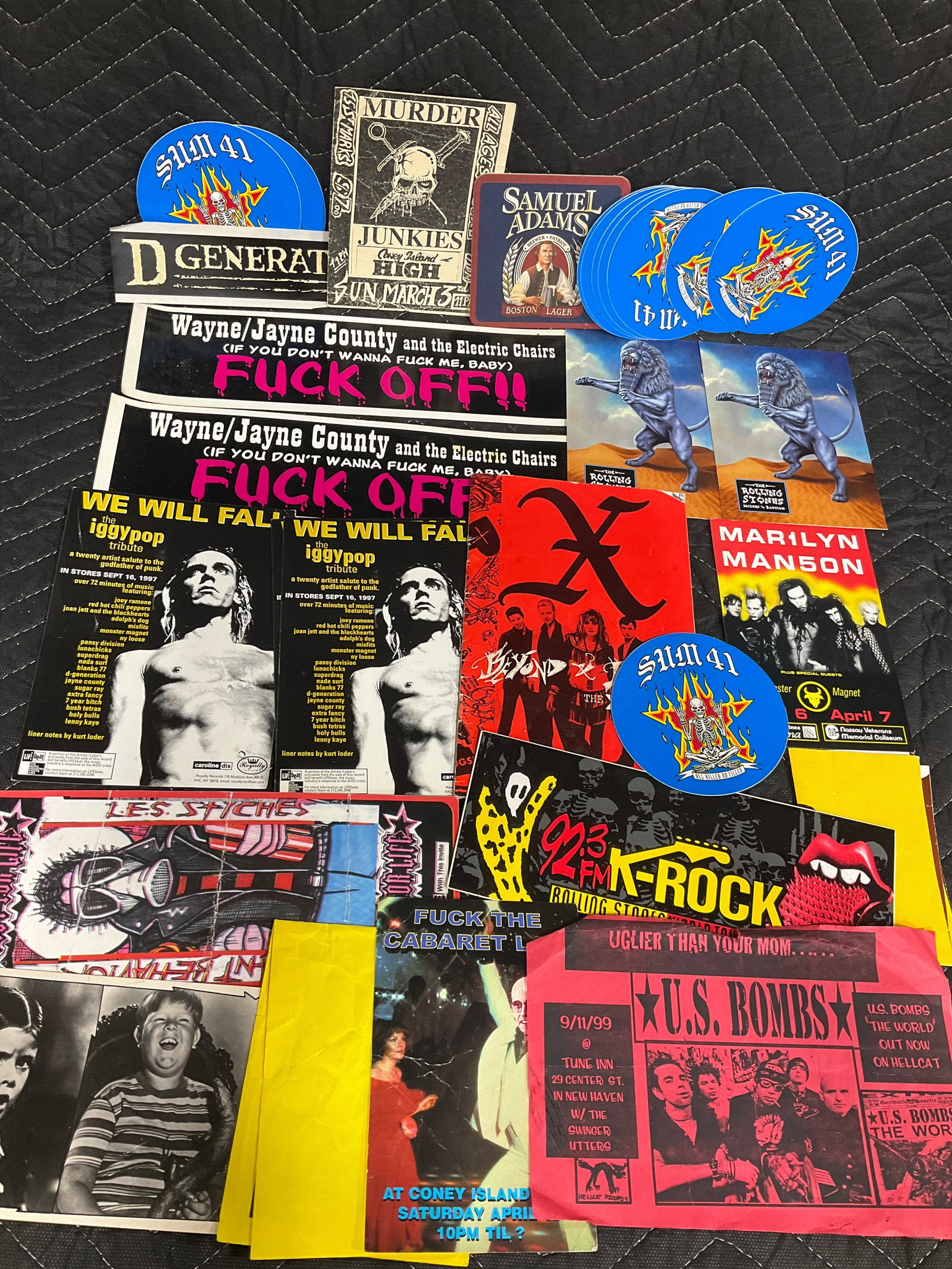 Vintage rock ephemera (1 of 1)