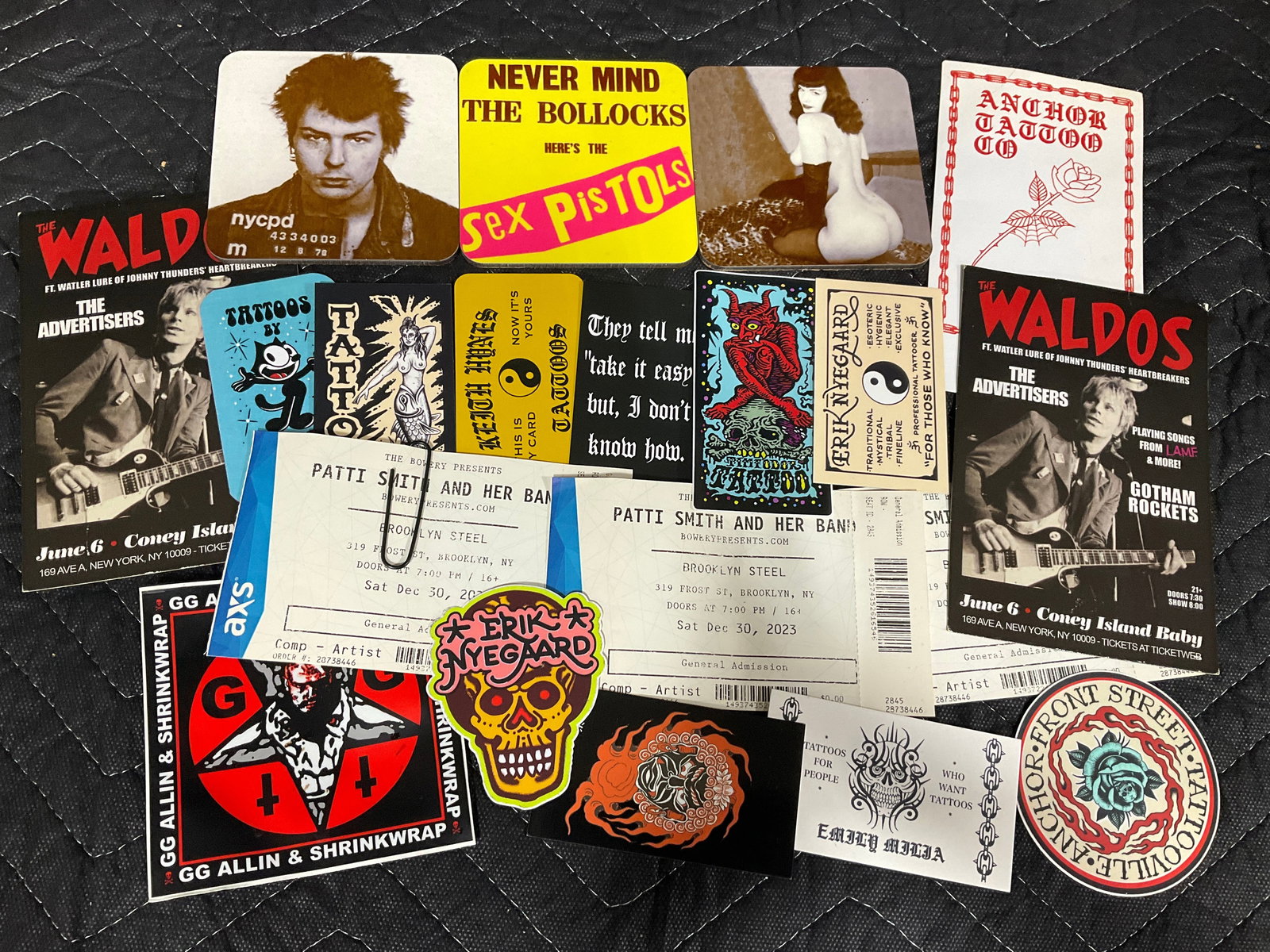 Vintage rock ephemera and more (1 of 1)
