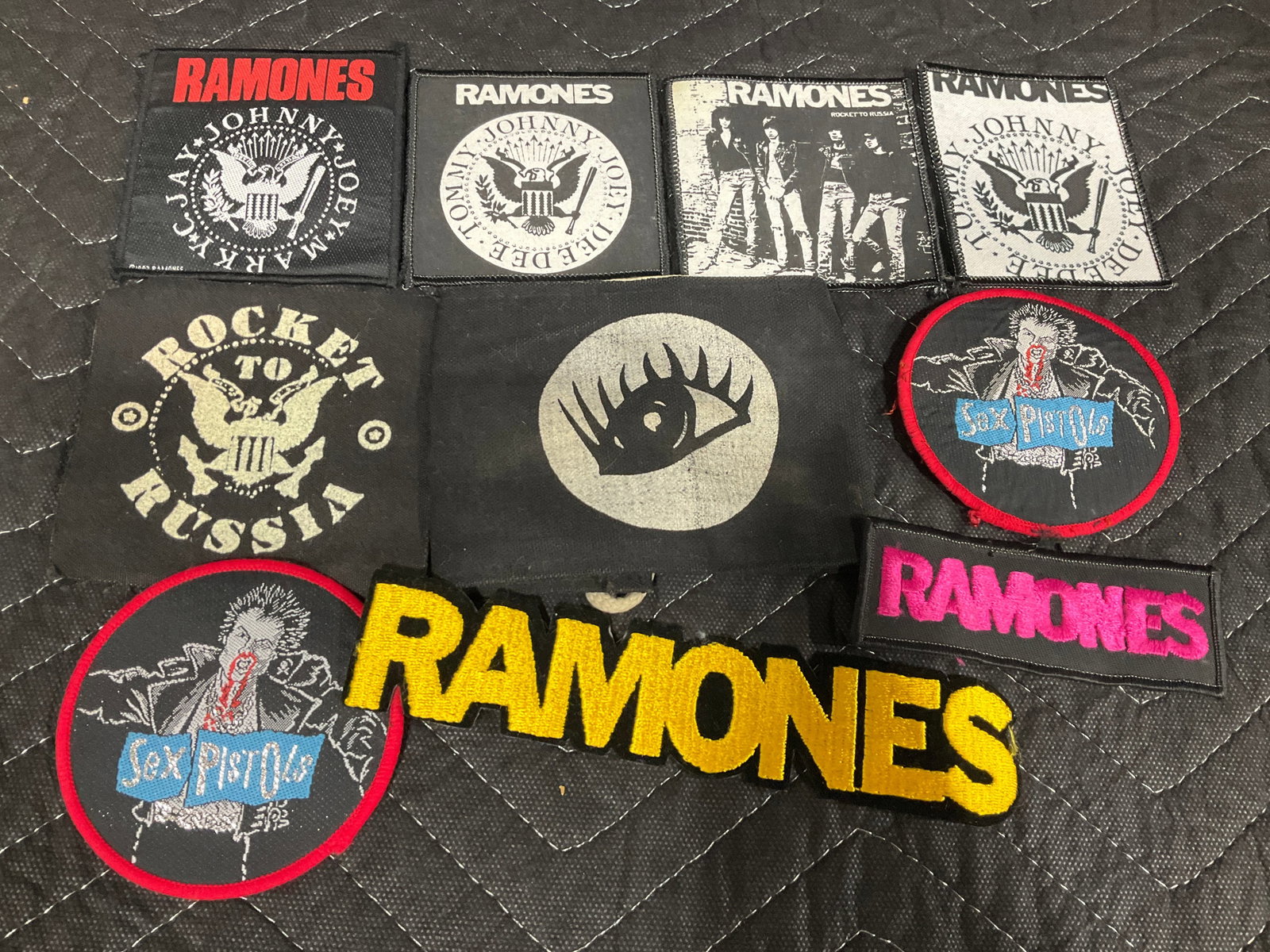 Vintage rock badges/patches (1 of 1)