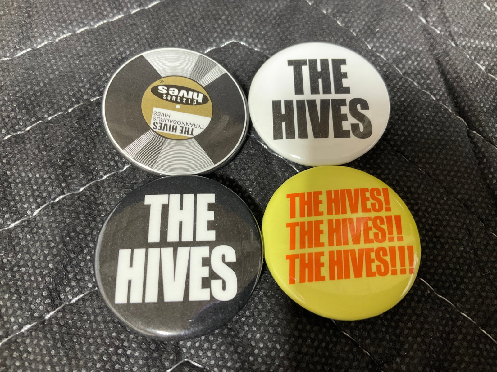 The Hives vintage pins: The Hives vintage pins