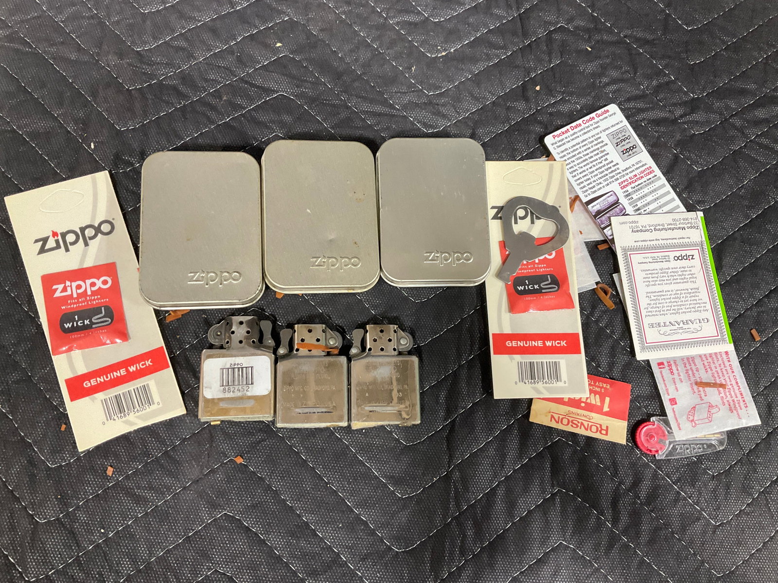 Zippo wicks, inserts, cases, and more: Zippo wicks, inserts, cases, and more