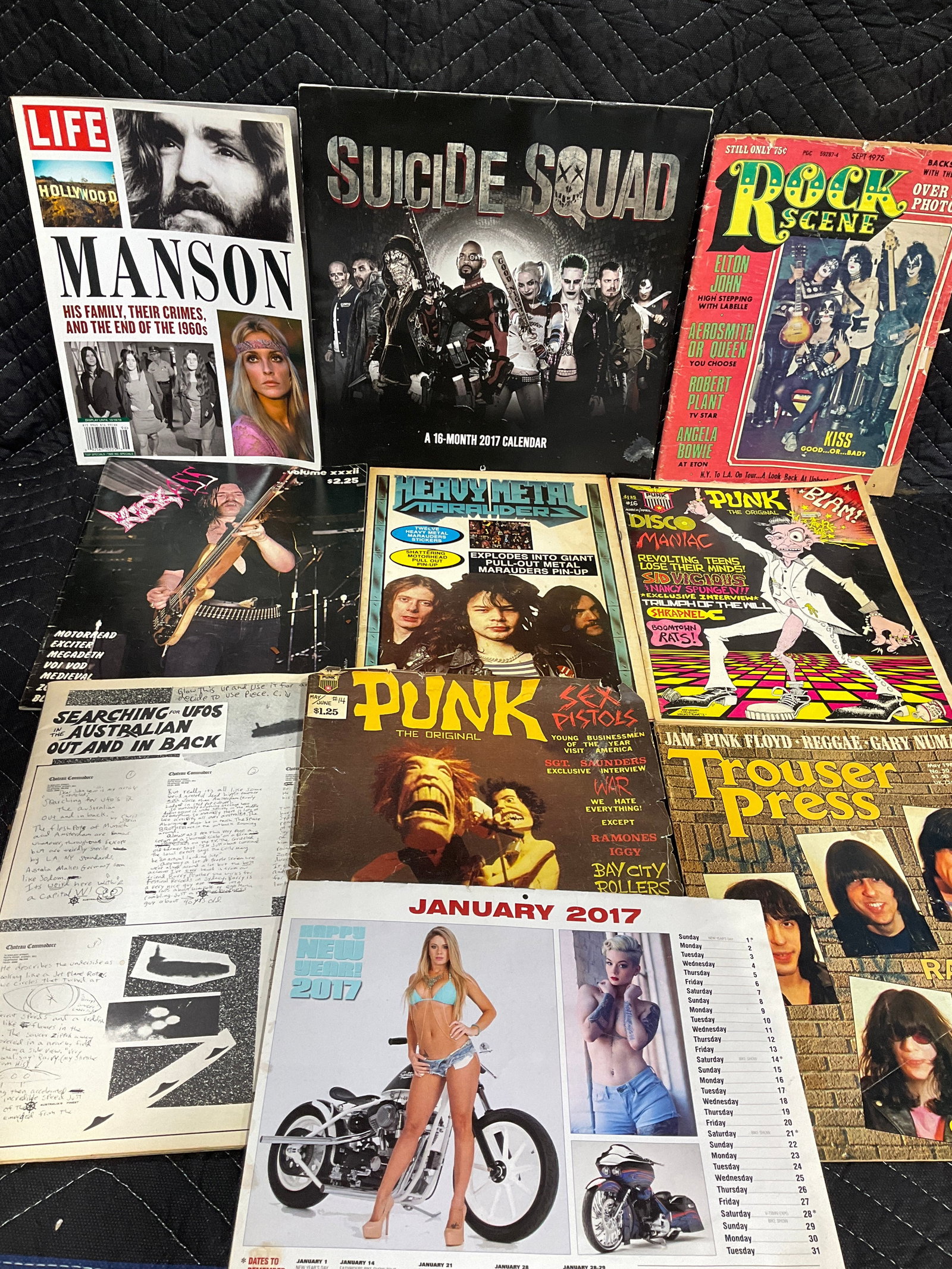 Vintage rock magazines and more: Vintage rock magazines and more