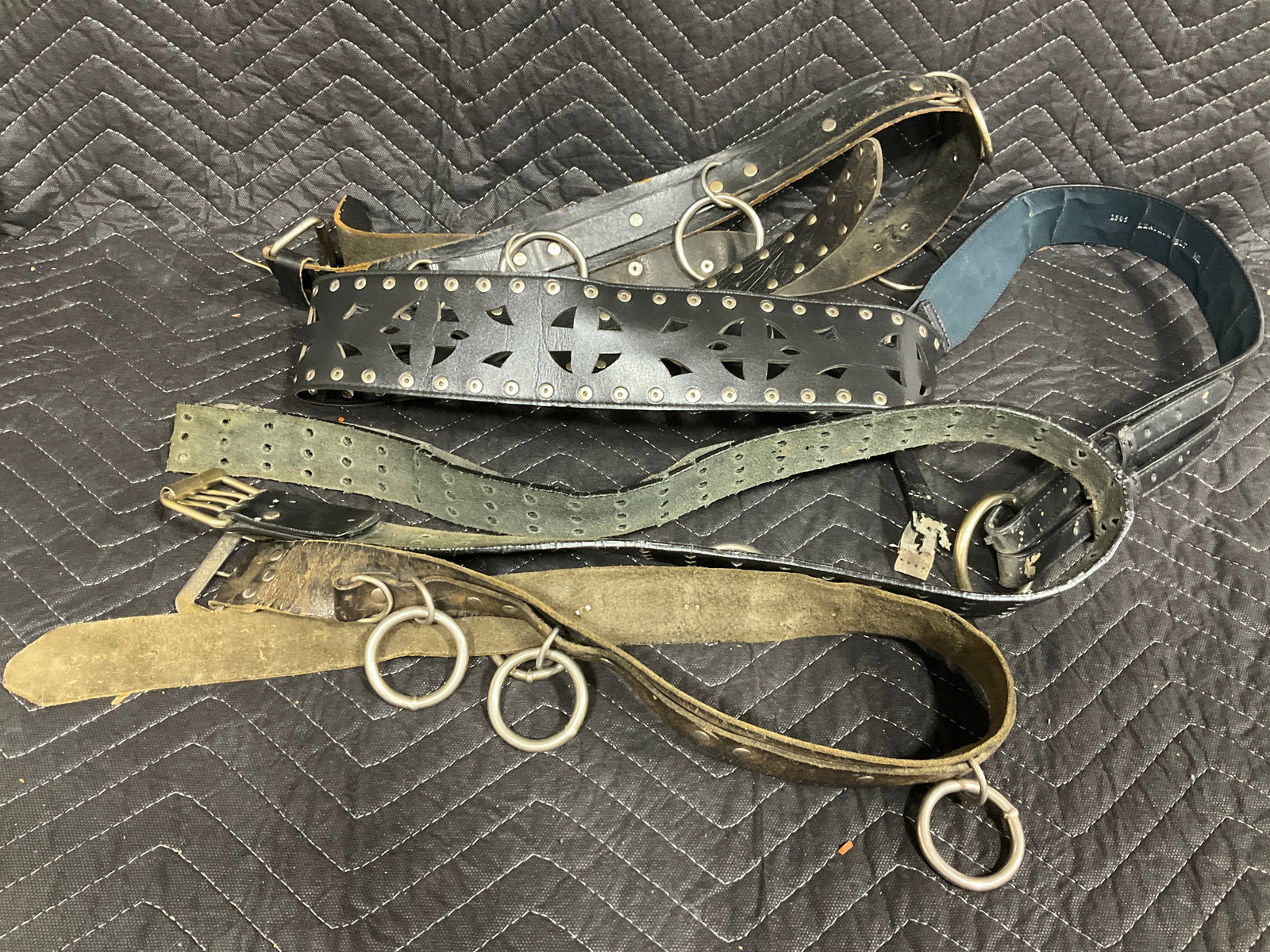 Vintage leather belts (1 of 1)