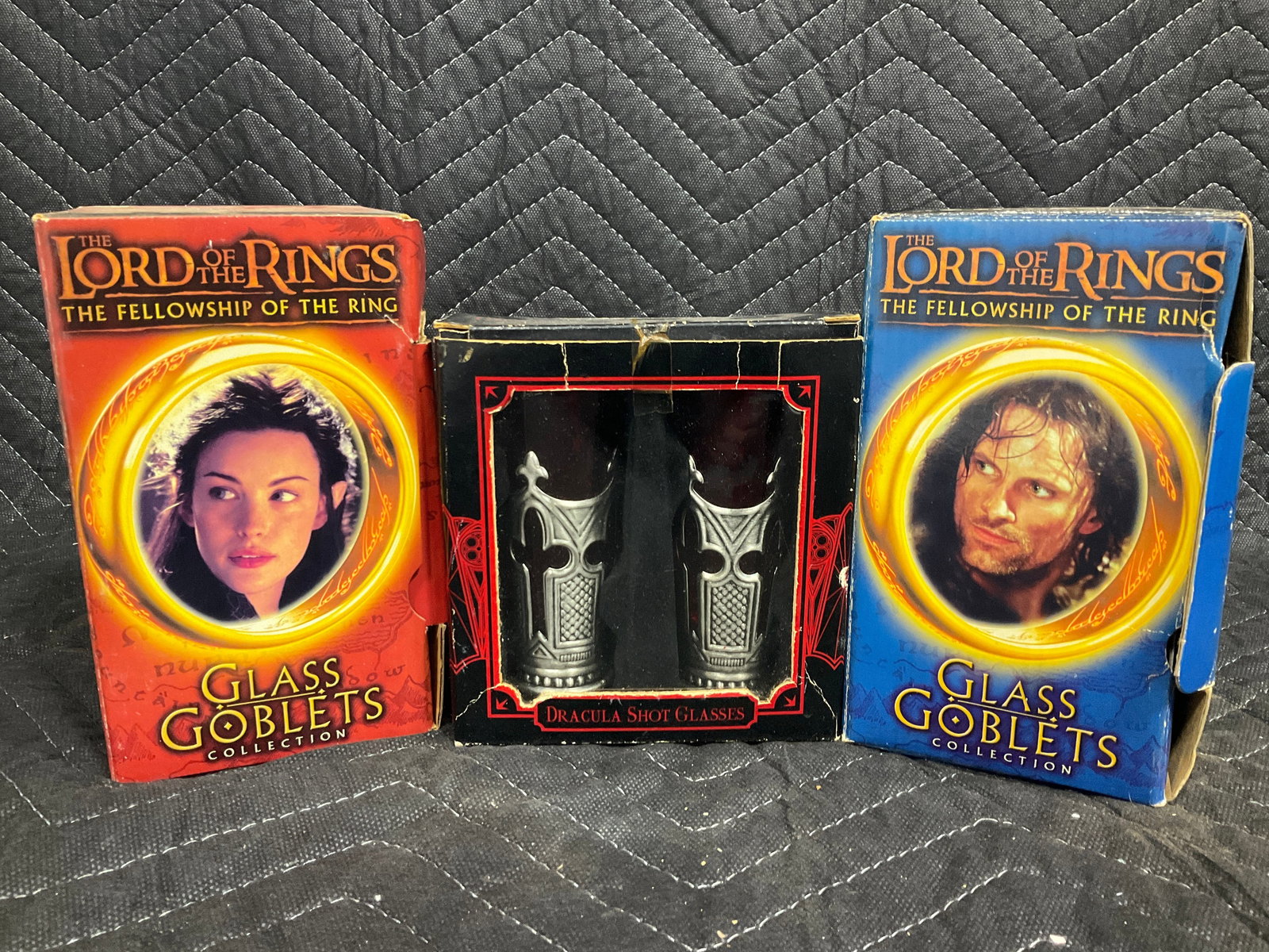 Lord of the Rings Glass Goblets, and more: Lord of the Rings Glass Goblets, and more