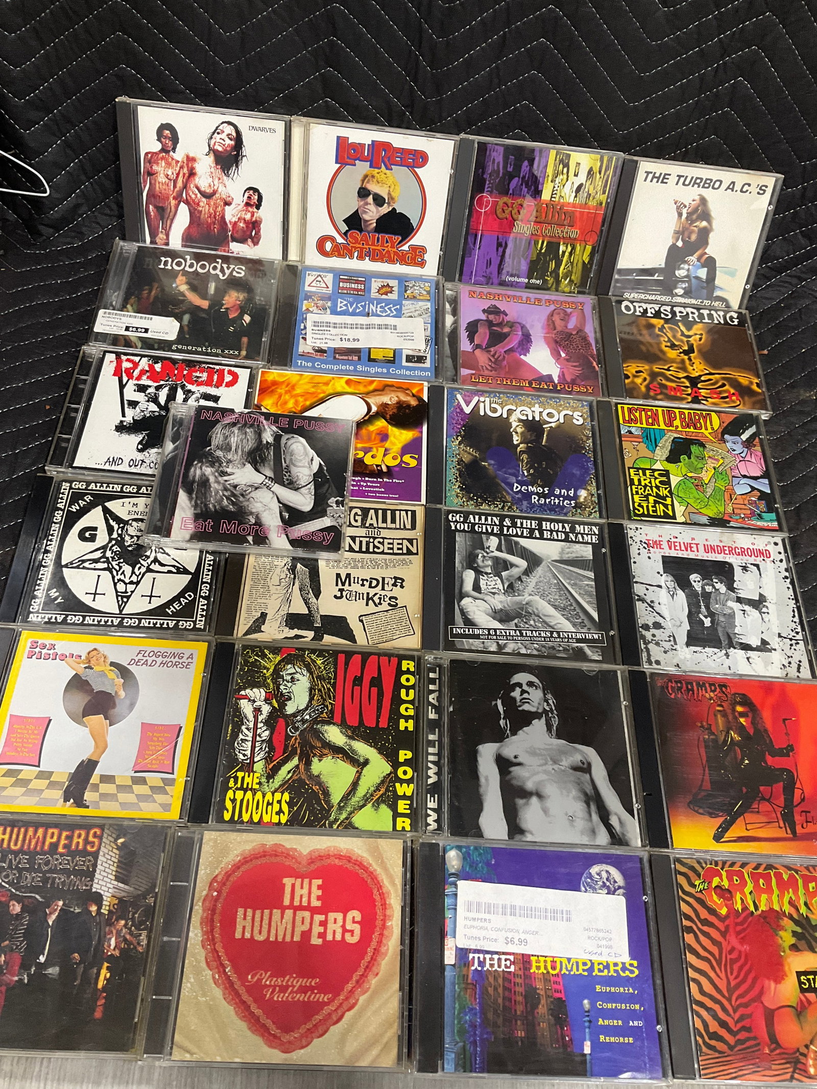 Vintage Rock CDs - The Humpers, etc: Vintage Rock CDs - The Humpers, etc
