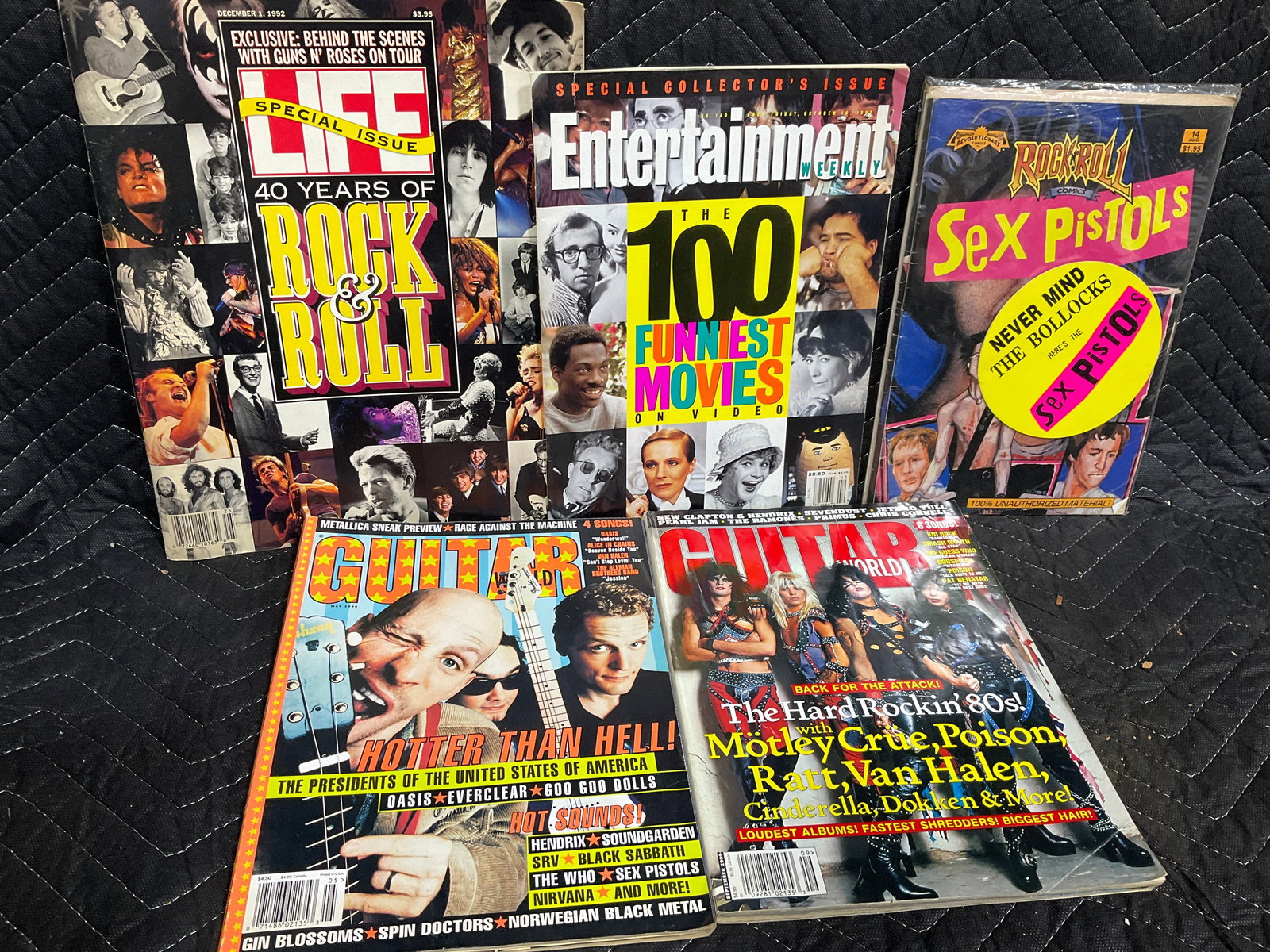 Various Rock Magazines - LIFE, Guitar, and more: Various Rock Magazines - LIFE, Guitar, and more