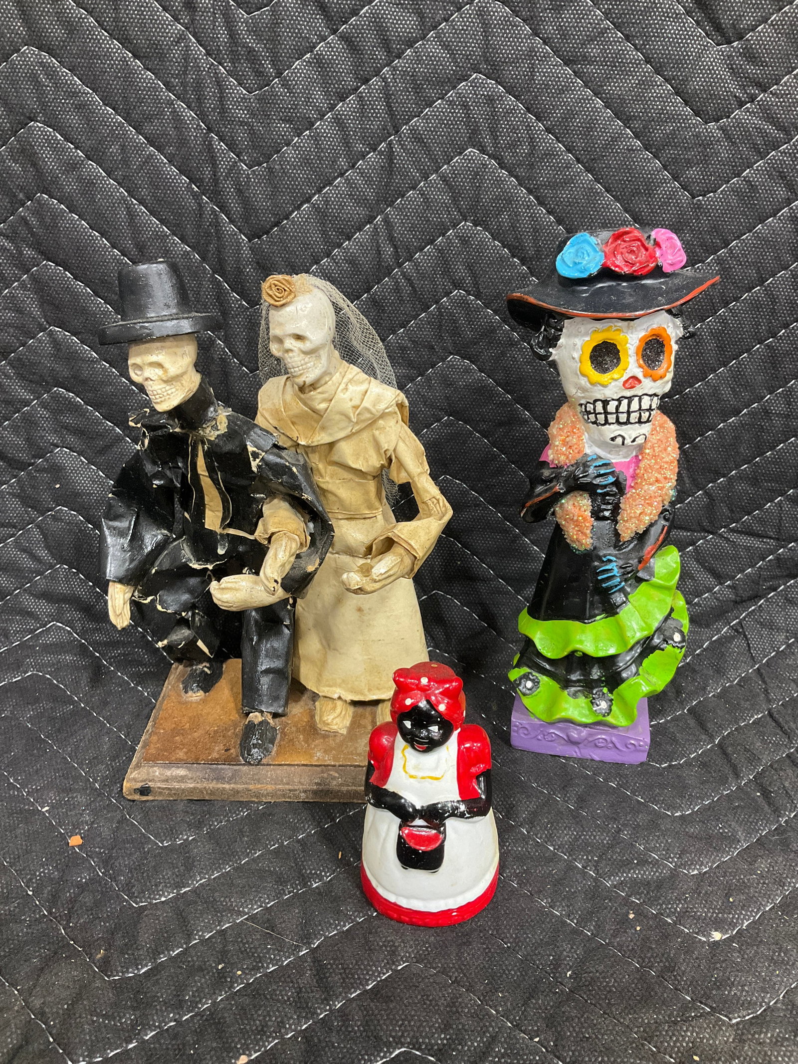 Day of the Dead Skeleton Figures, and more (Tallest - 7.5in): Day of the Dead Skeleton Figures, and more (Tallest - 7.5in)