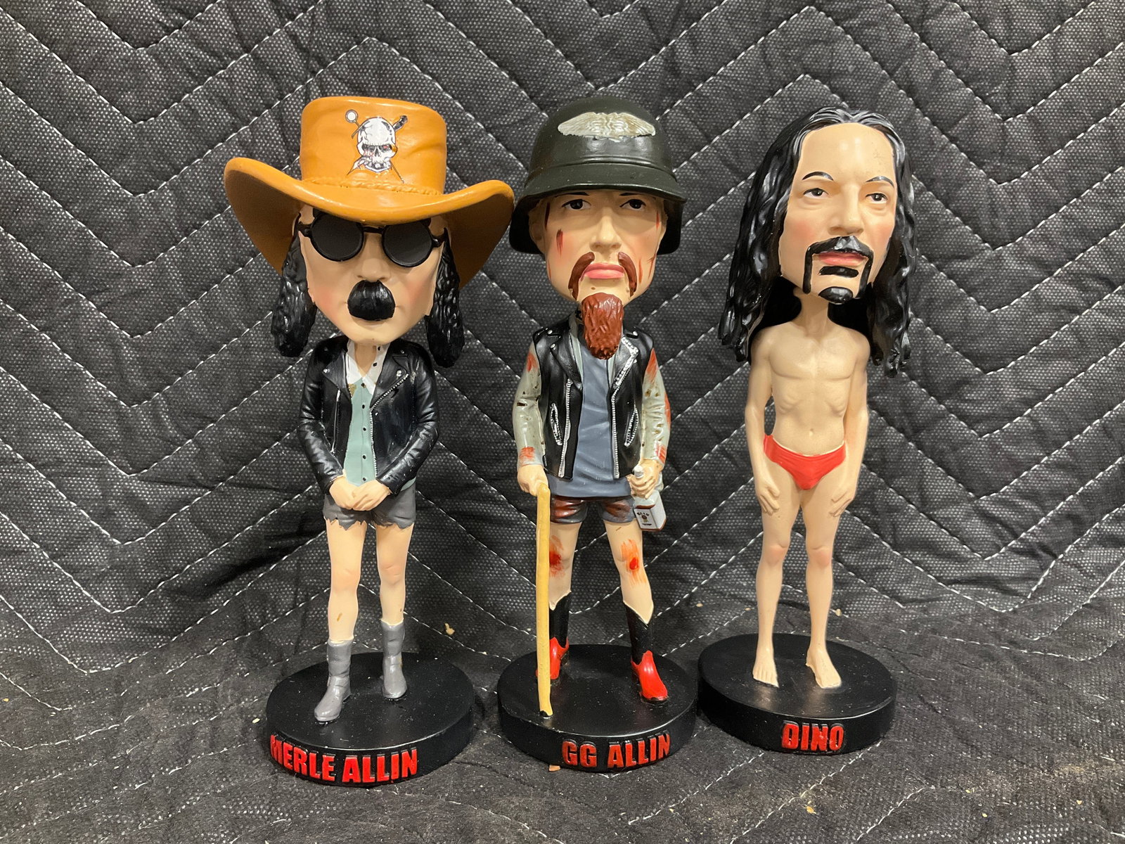 GG Allin & The Murder Junkies Throbblehead Figures (1 of 1)
