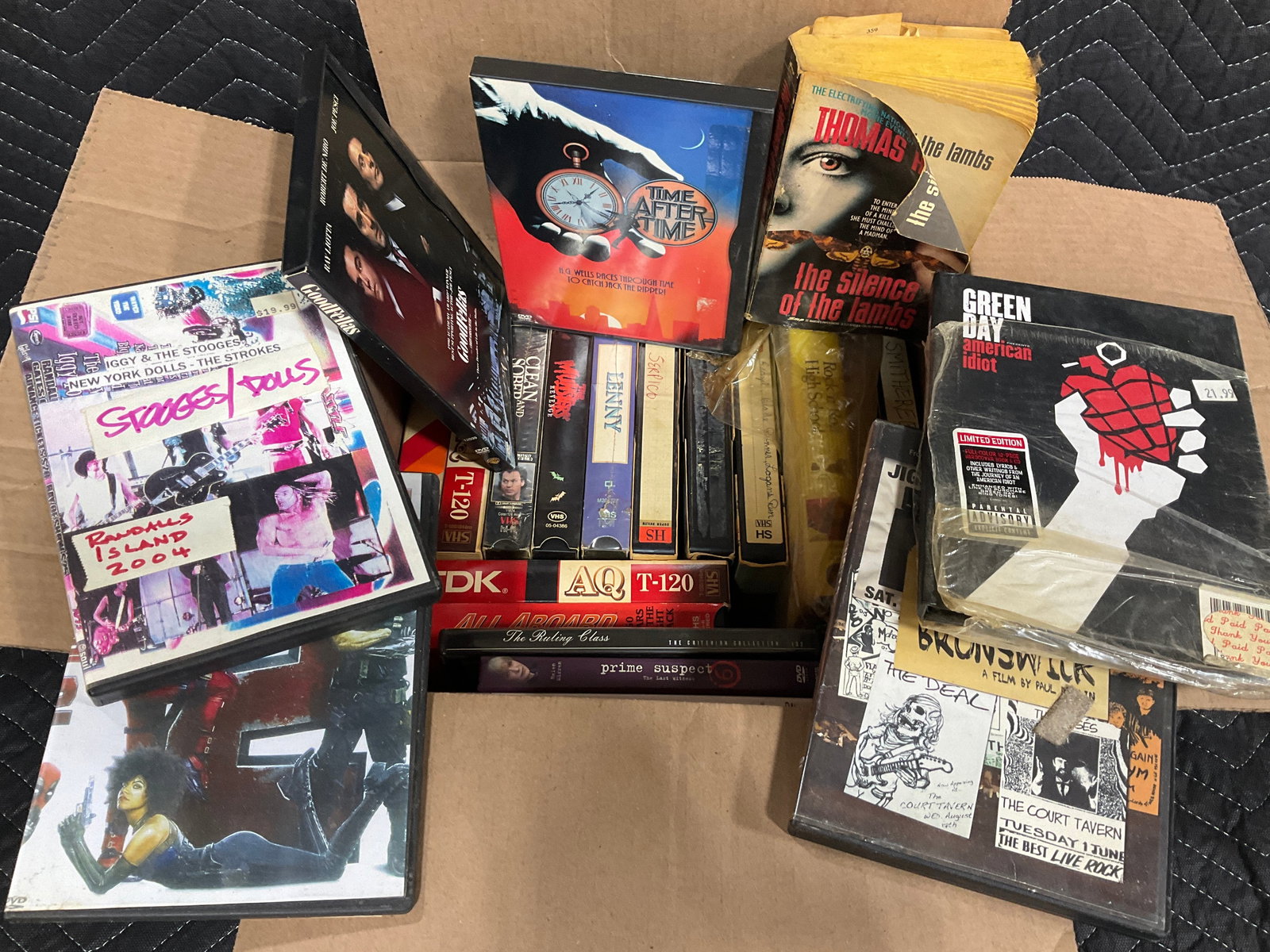 Various VHS Tapes, DVDs, and more: Various VHS Tapes, DVDs, and more