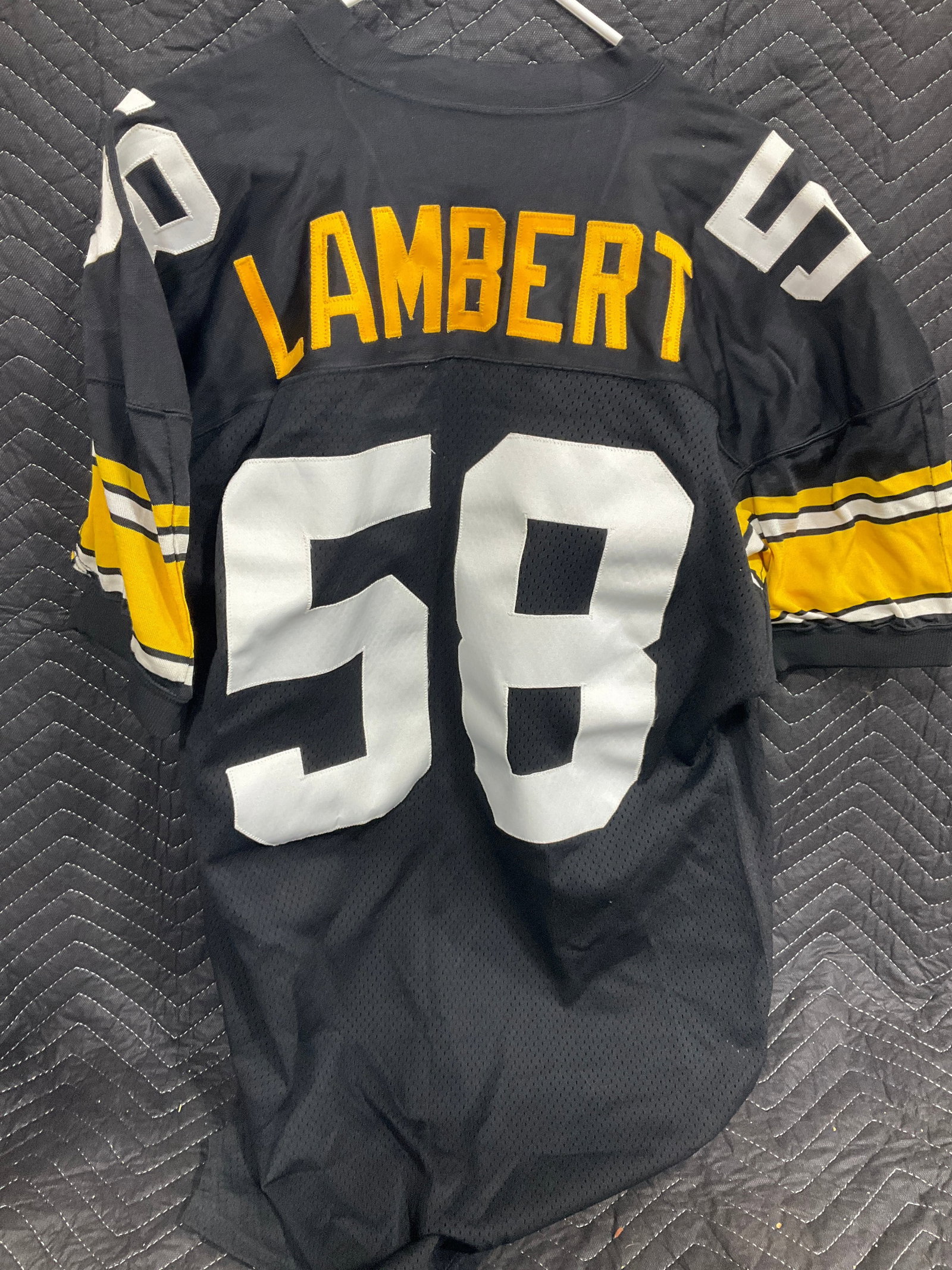 #58 Lambertt Steelers Sport Jersey (Size: XXL): #58 Lambertt Steelers Sport Jersey (Size: XXL)