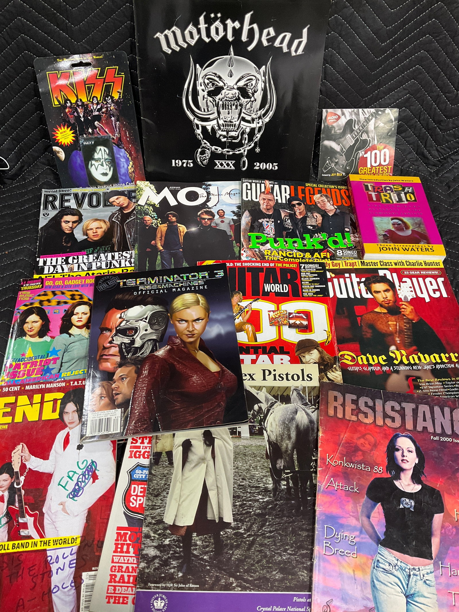 Various Rock Magazines, Motorhead Calendar, and more: Various Rock Magazines, Motorhead Calendar, and more