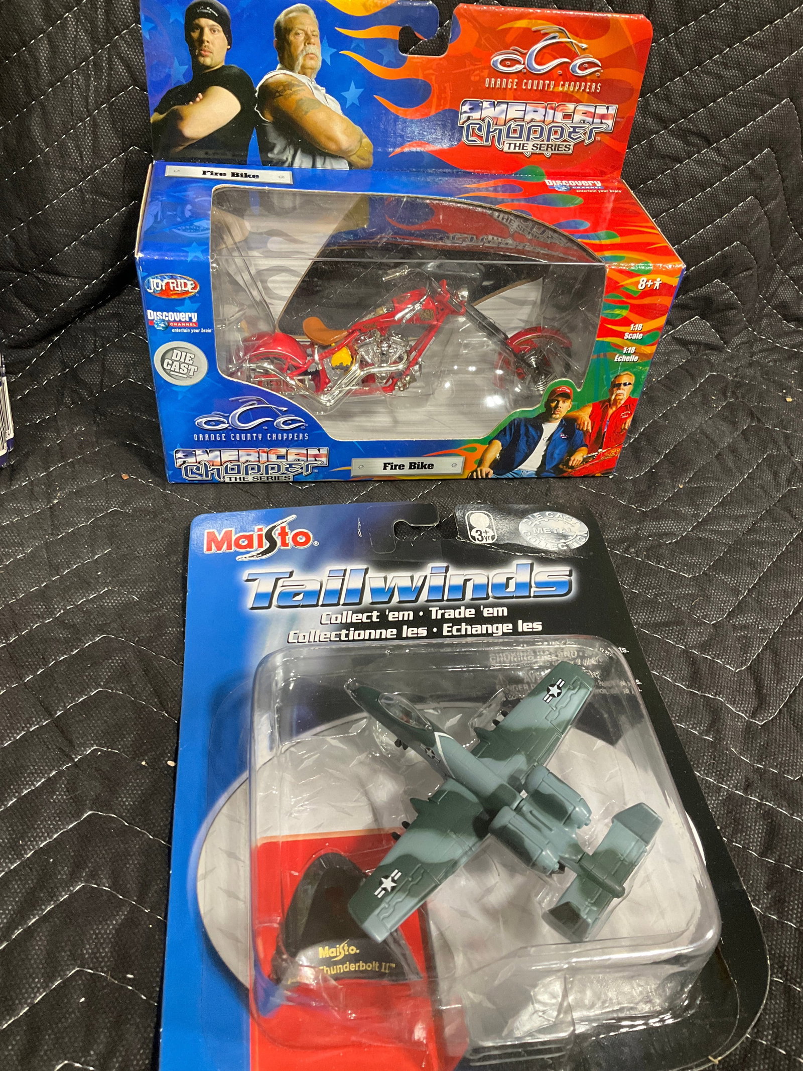 Maisto Diecast Collectible, and American Chopper Fire Bike Diecast *new in boxes*: Maisto Diecast Collectible, and American Chopper Fire Bike Diecast *new in boxes*