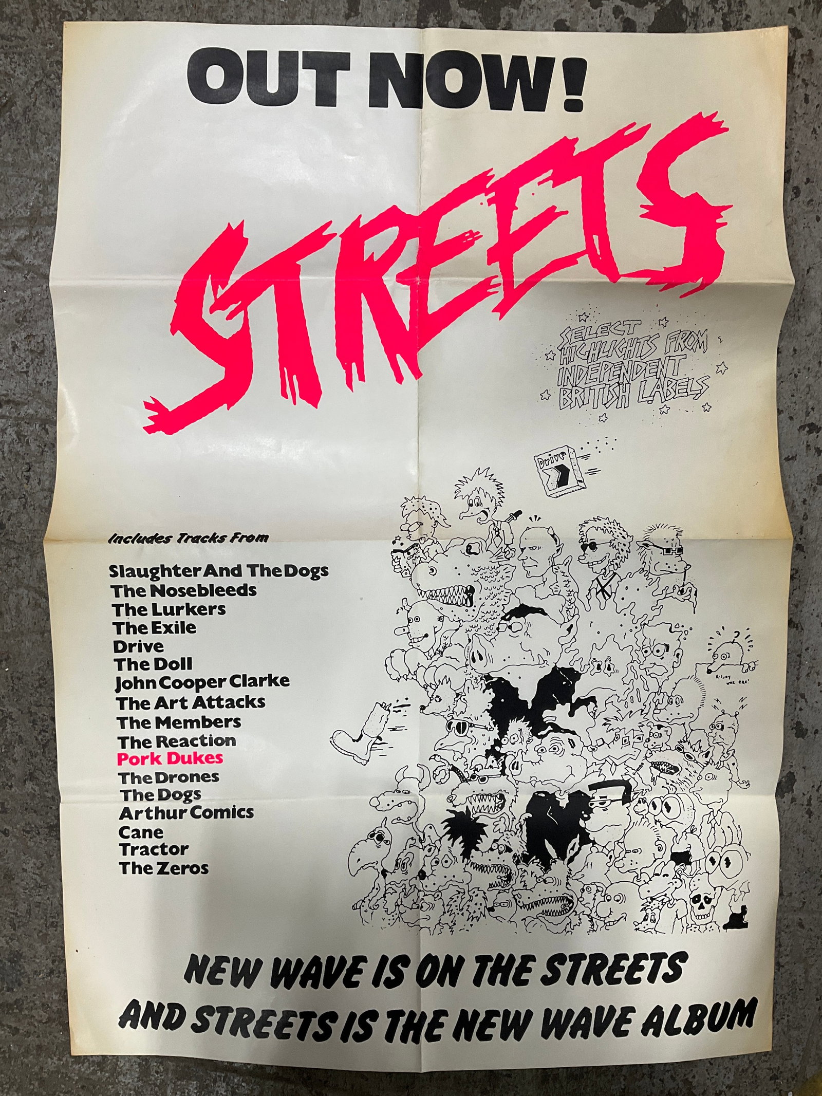 Streets Rock Poster (20inx29.5in): Streets Rock Poster (20inx29.5in)