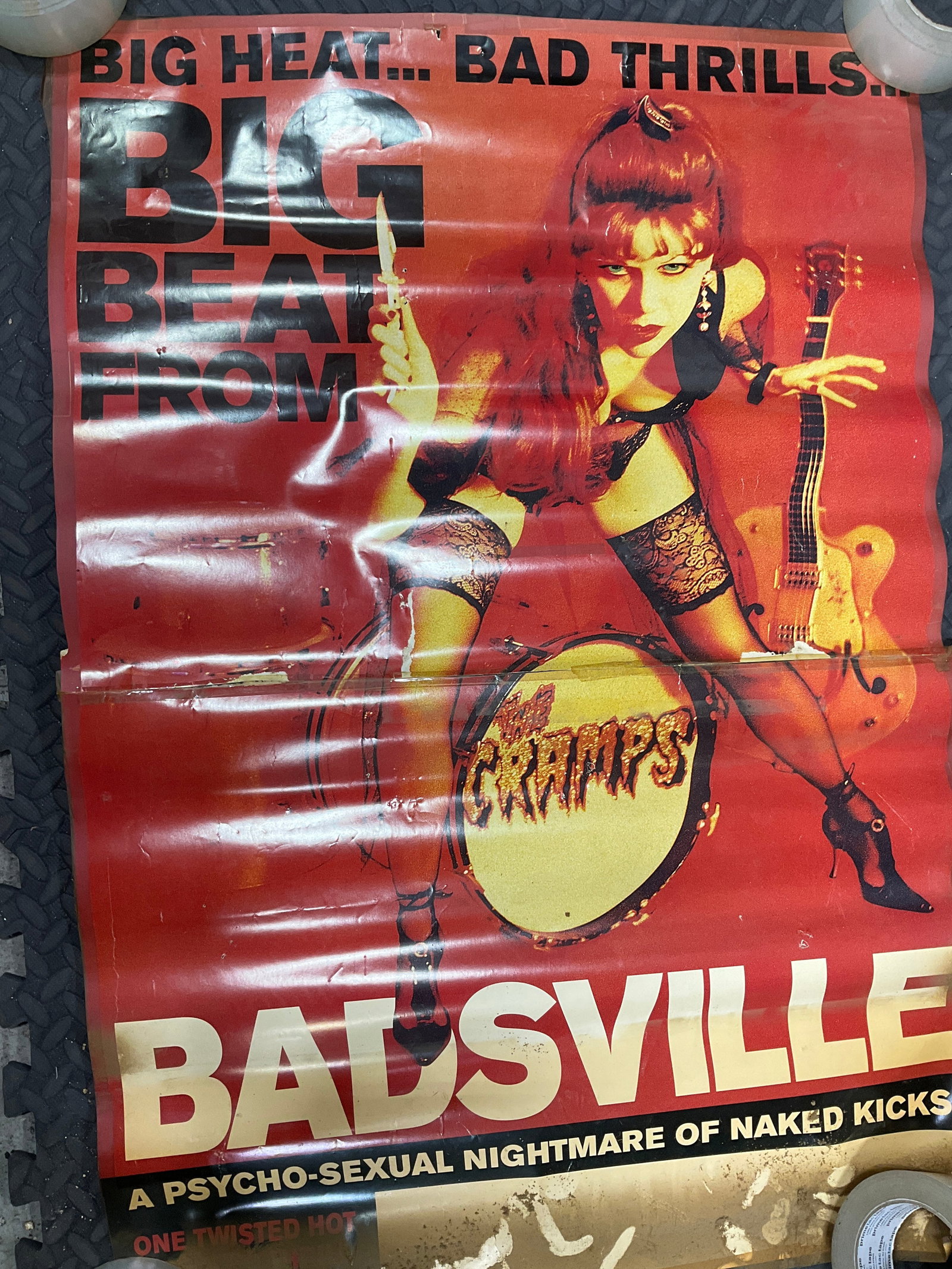 Badsville the Cramps Poster(24inx34in): Badsville the Cramps Poster(24inx34in)