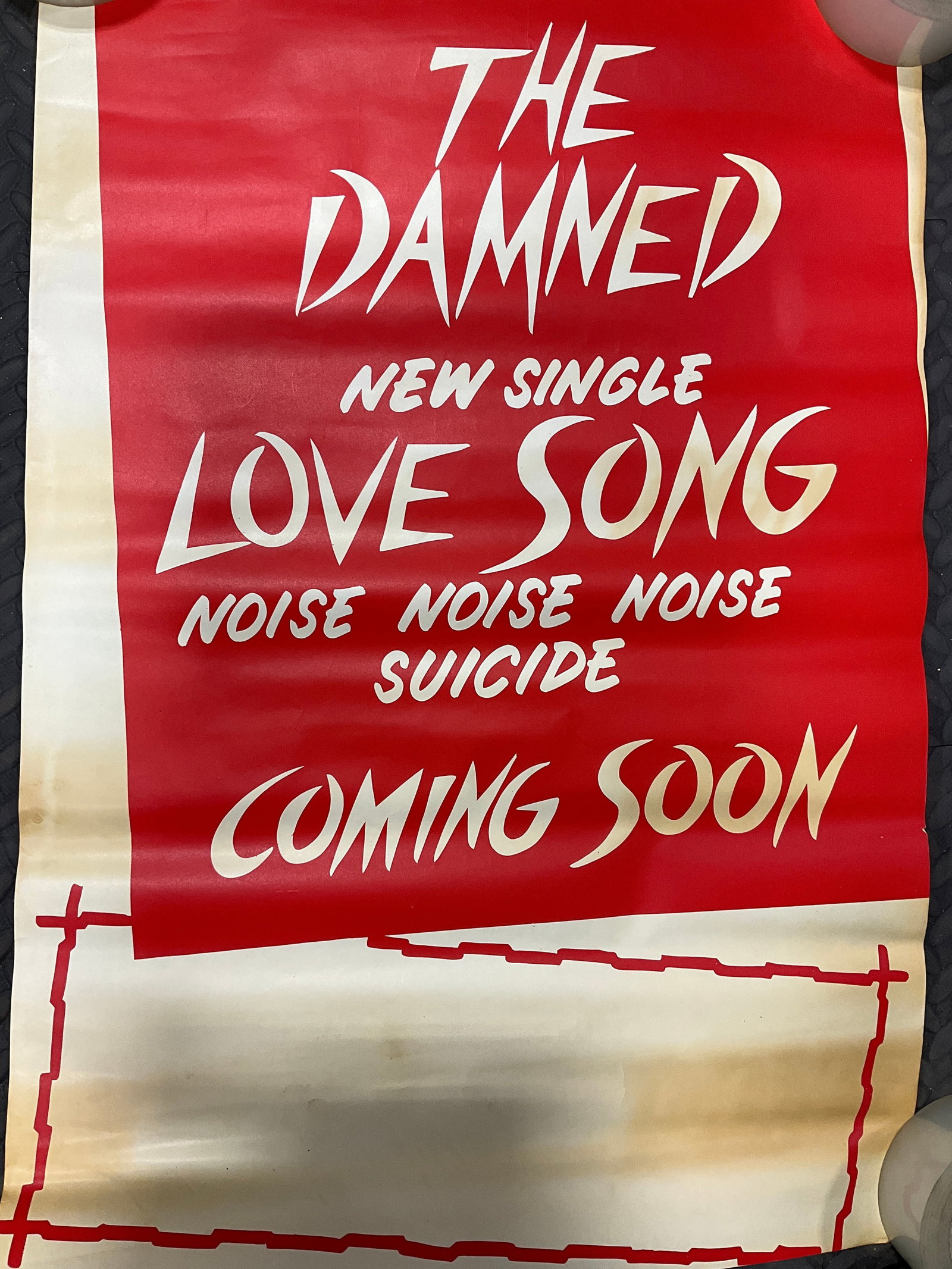 The Damned Poster (20inx30in): The Damned Poster (20inx30in)