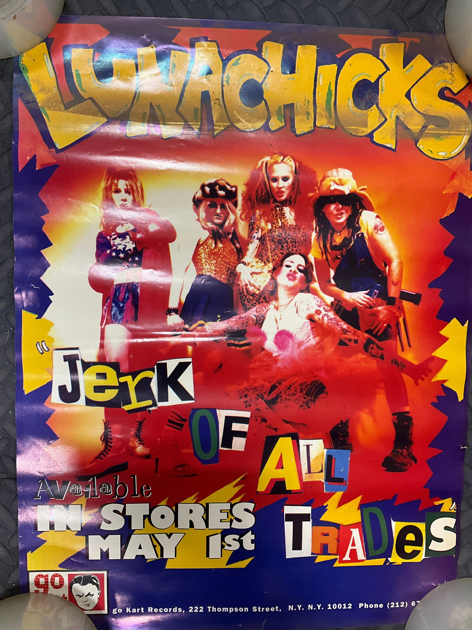 Lunachicks Rock Poster (15inx20in): Lunachicks Rock Poster (15inx20in)