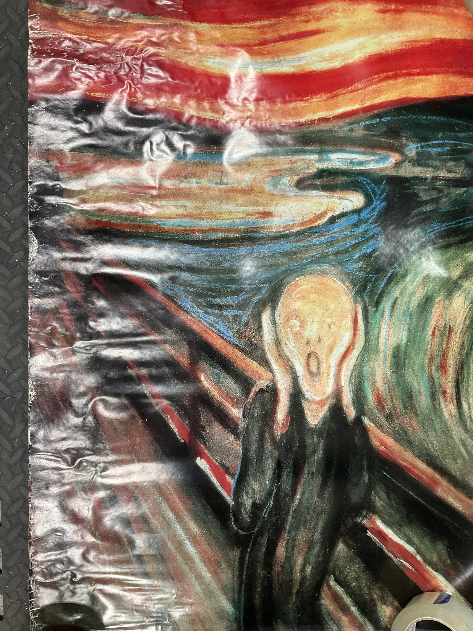 Scream Art Poster (24inx36in): Scream Art Poster (24inx36in)