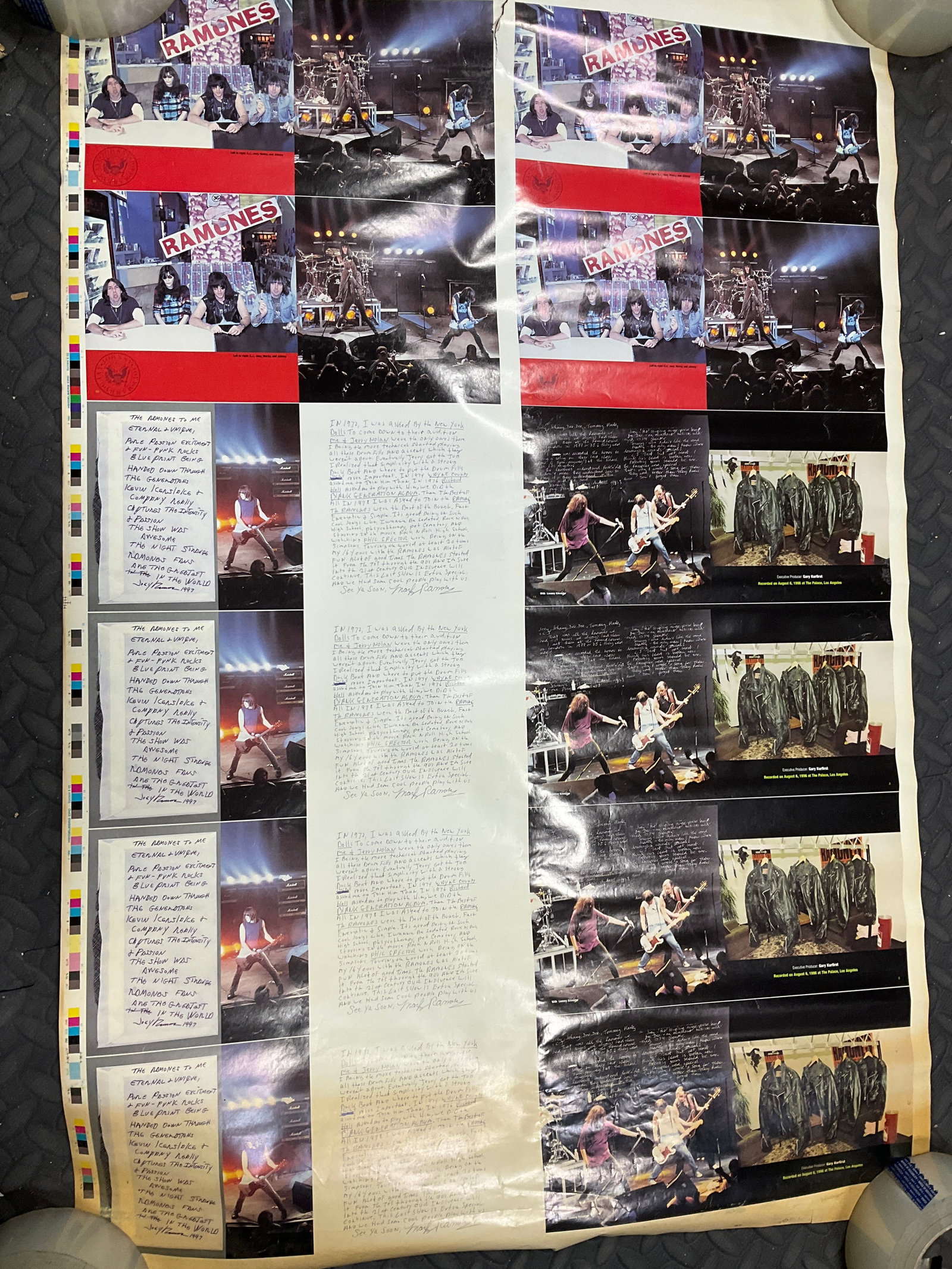 Ramones Rock Poster (21inx32in) *slightly torn*: Ramones Rock Poster (21inx32in) *slightly torn*