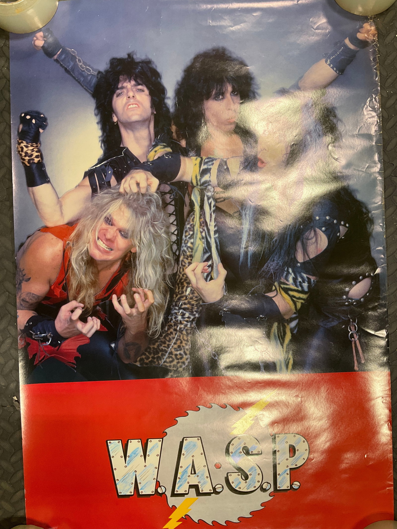 WASP Rock Poster (22inx33in): WASP Rock Poster (22inx33in)