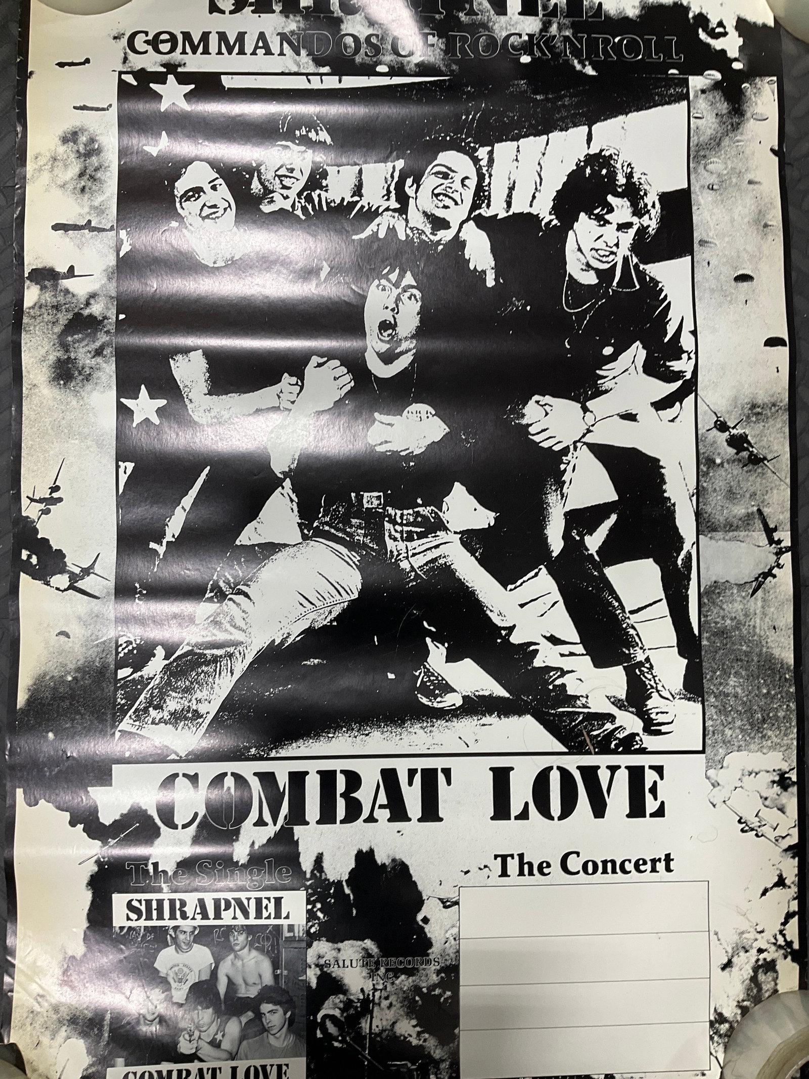 Shrapnel Rock'N'Roll Poster (22inx34in): Shrapnel Rock'N'Roll Poster (22inx34in)