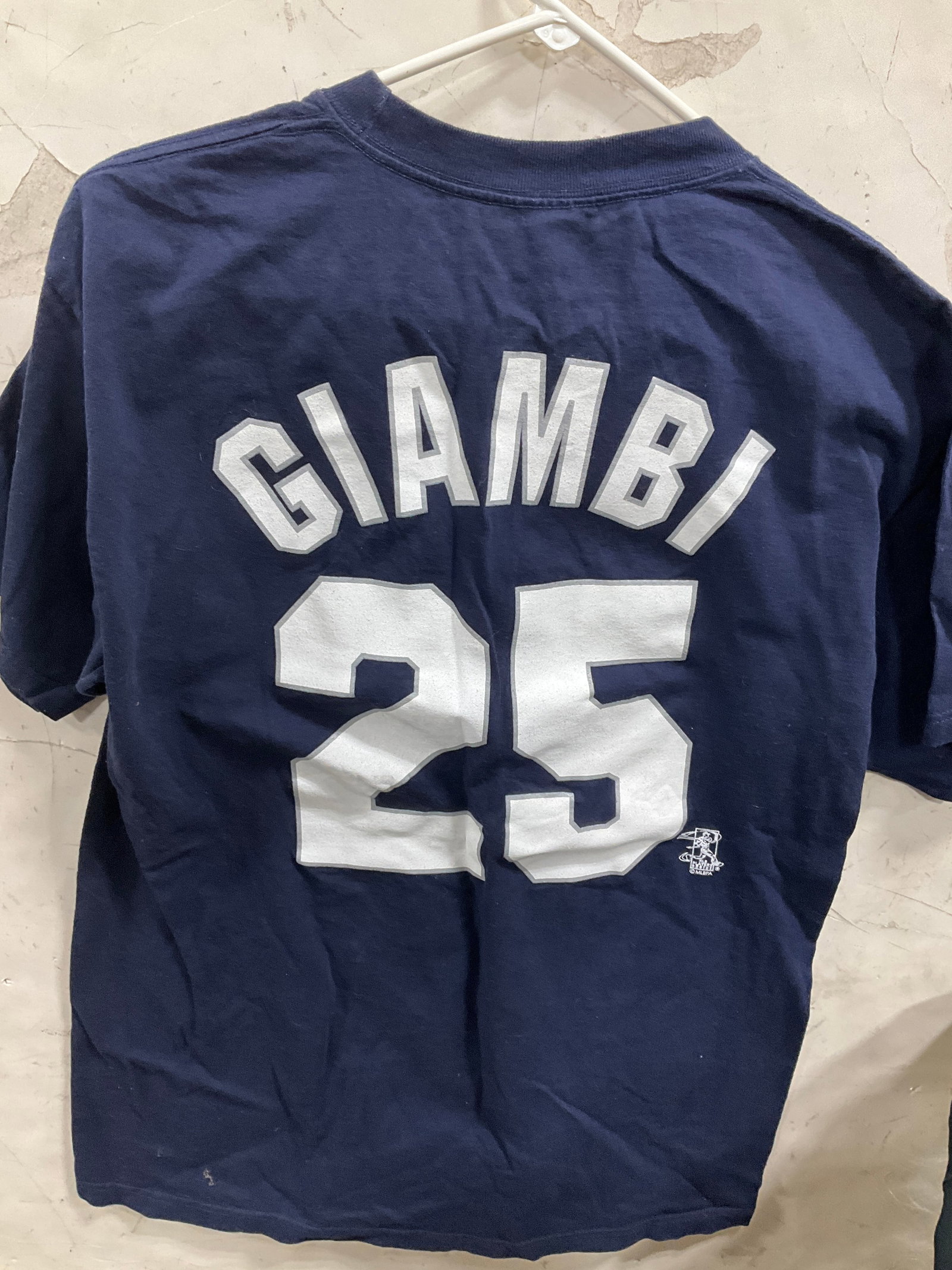 Giambi #25 Yankees Tshirt Jersey: Giambi #25 Yankees Tshirt Jersey