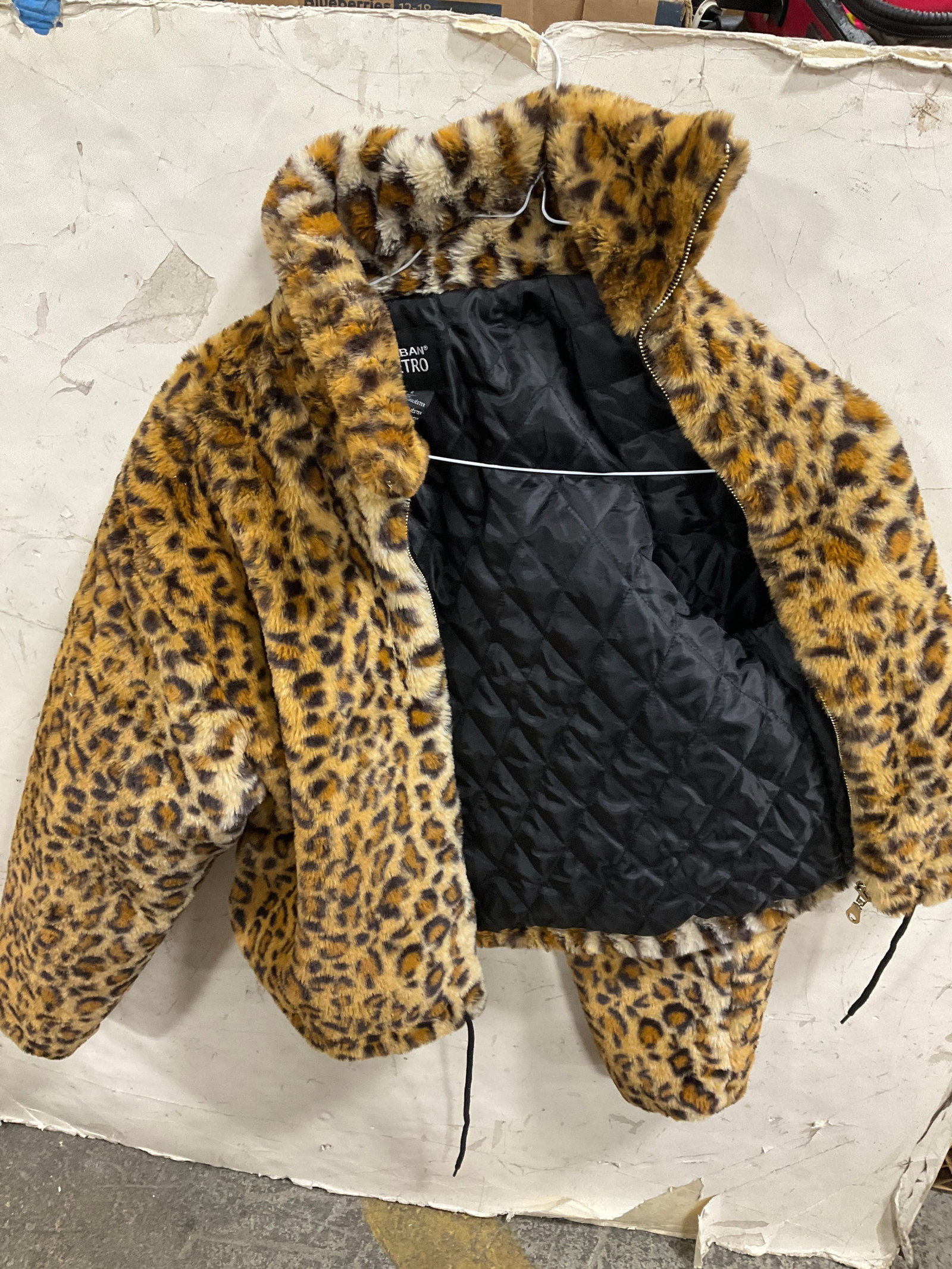 Leopard Urban Retro Jacket (Size: Small) (1 of 1)