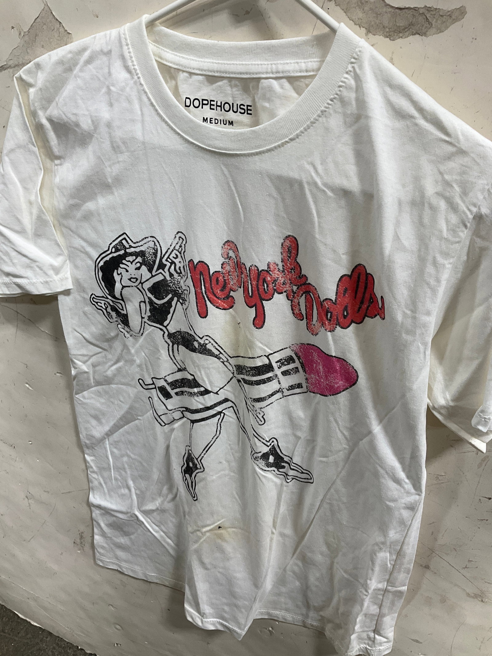 New York Dolls Tshirt (Size: M): New York Dolls Tshirt (Size: M)