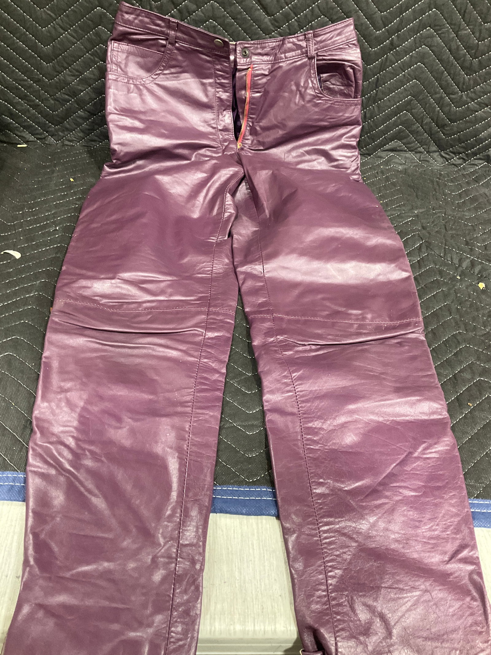 1970s Leather Pants (Size 7/8): 1970s Leather Pants (Size 7/8)